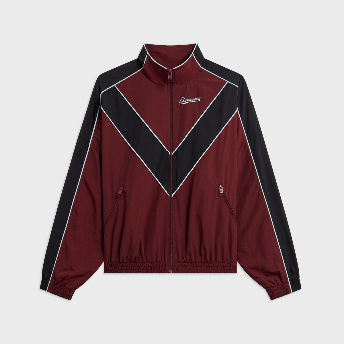 Willy Chavarria Bad Boy Track Jacket - Bordeaux