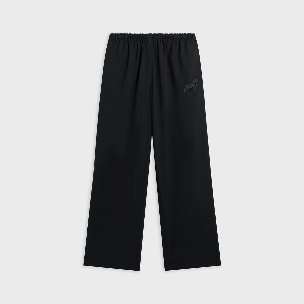 Willy Chavarria Ruff Rider Track Pant - Black Beauty