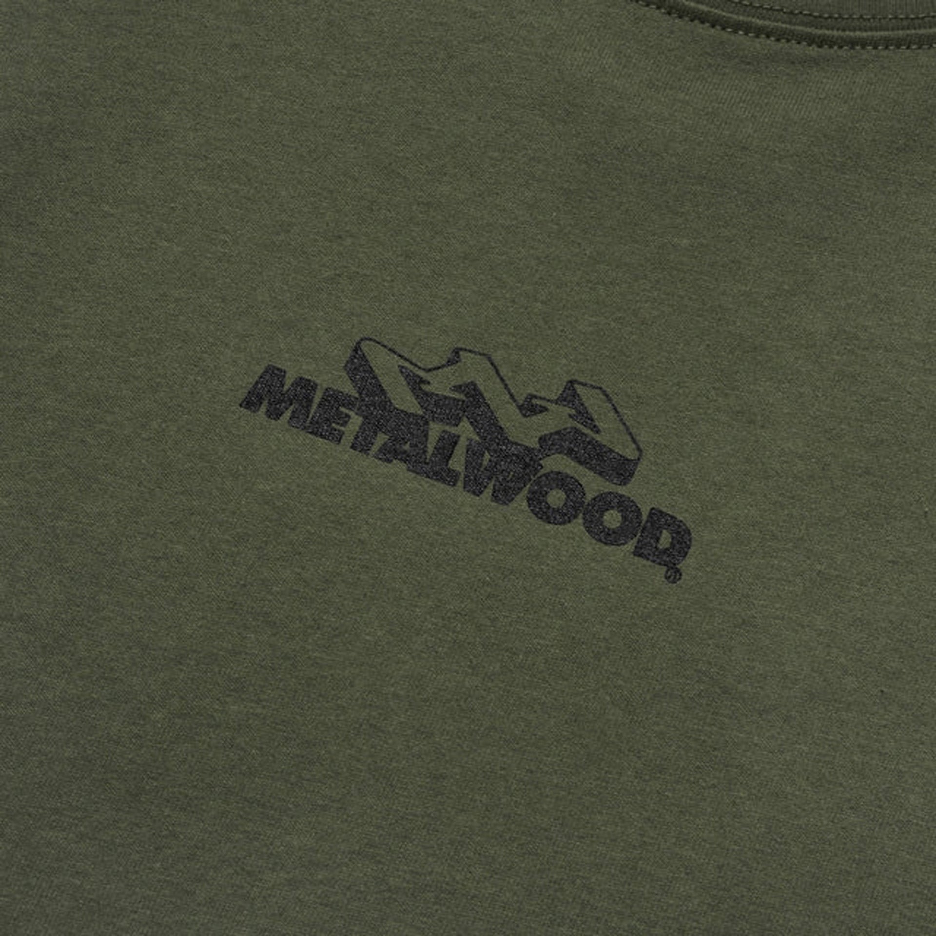 Metalwood Mountaineer Raglan Tee -  Earth / Slime