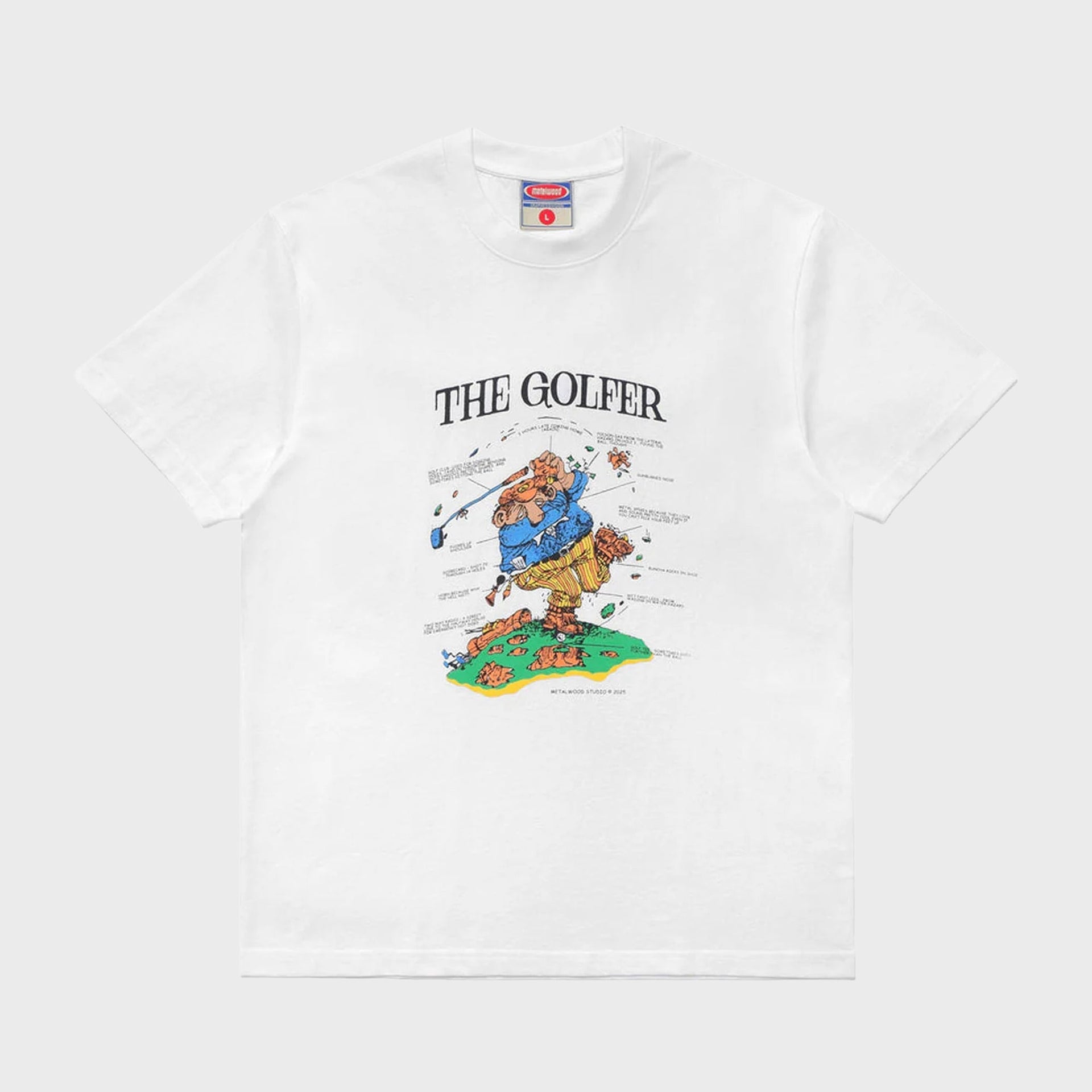 Metalwood Excuses Tee - White