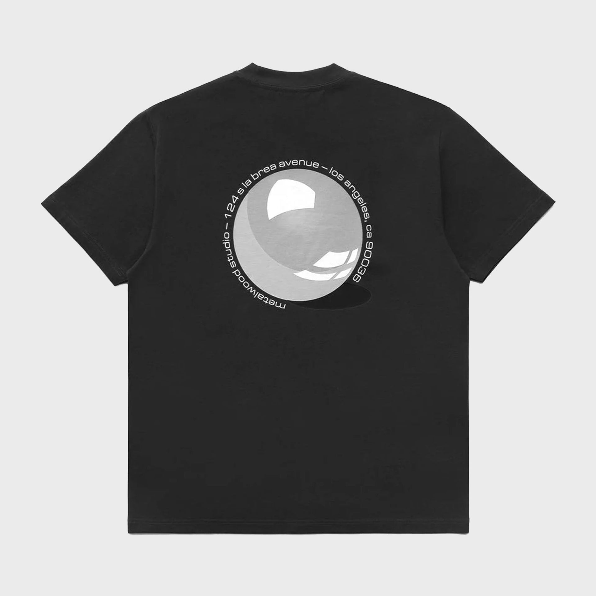 Metalwood Pool Tee - Black
