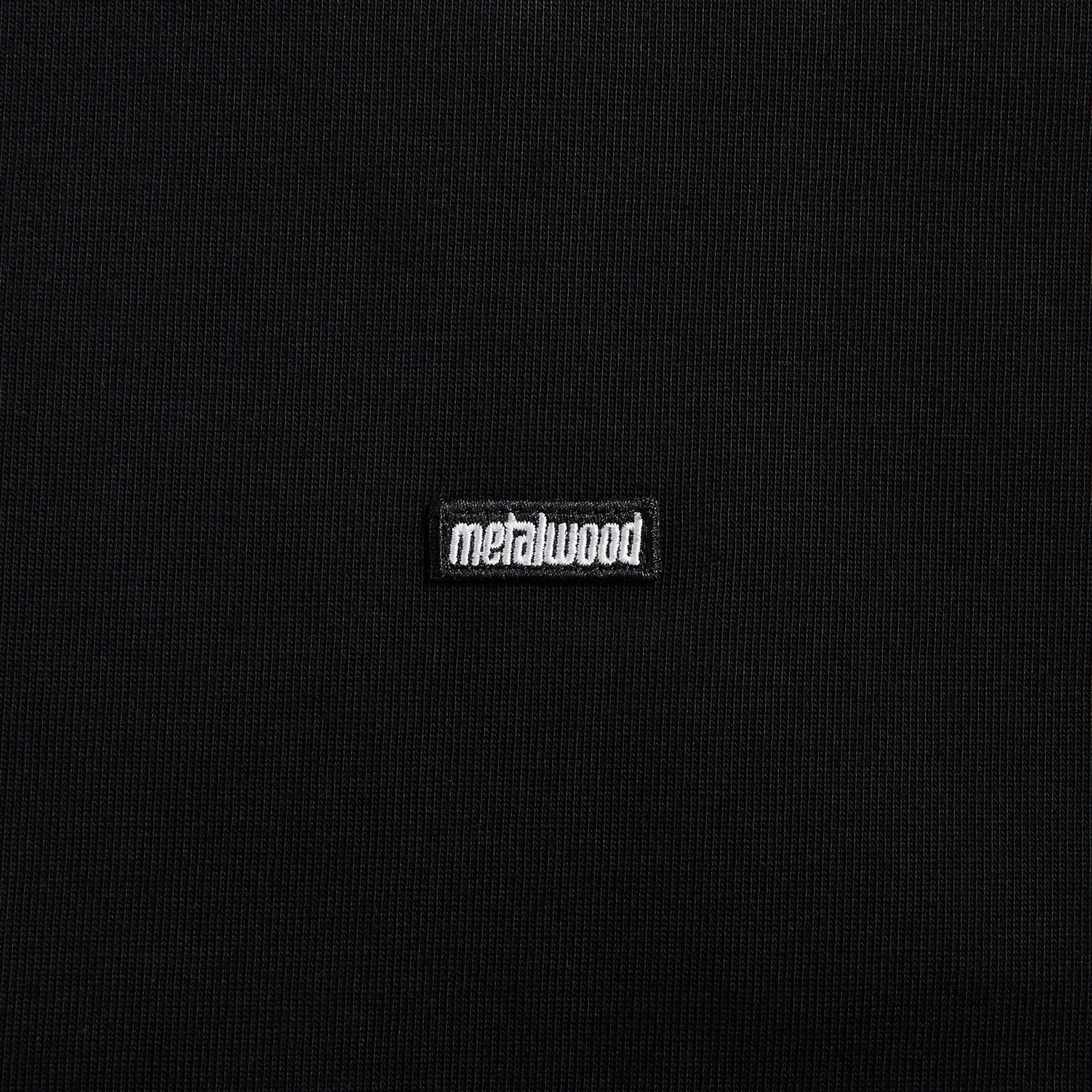 Metalwood Heavy Mini Metal Logo Tee - Black