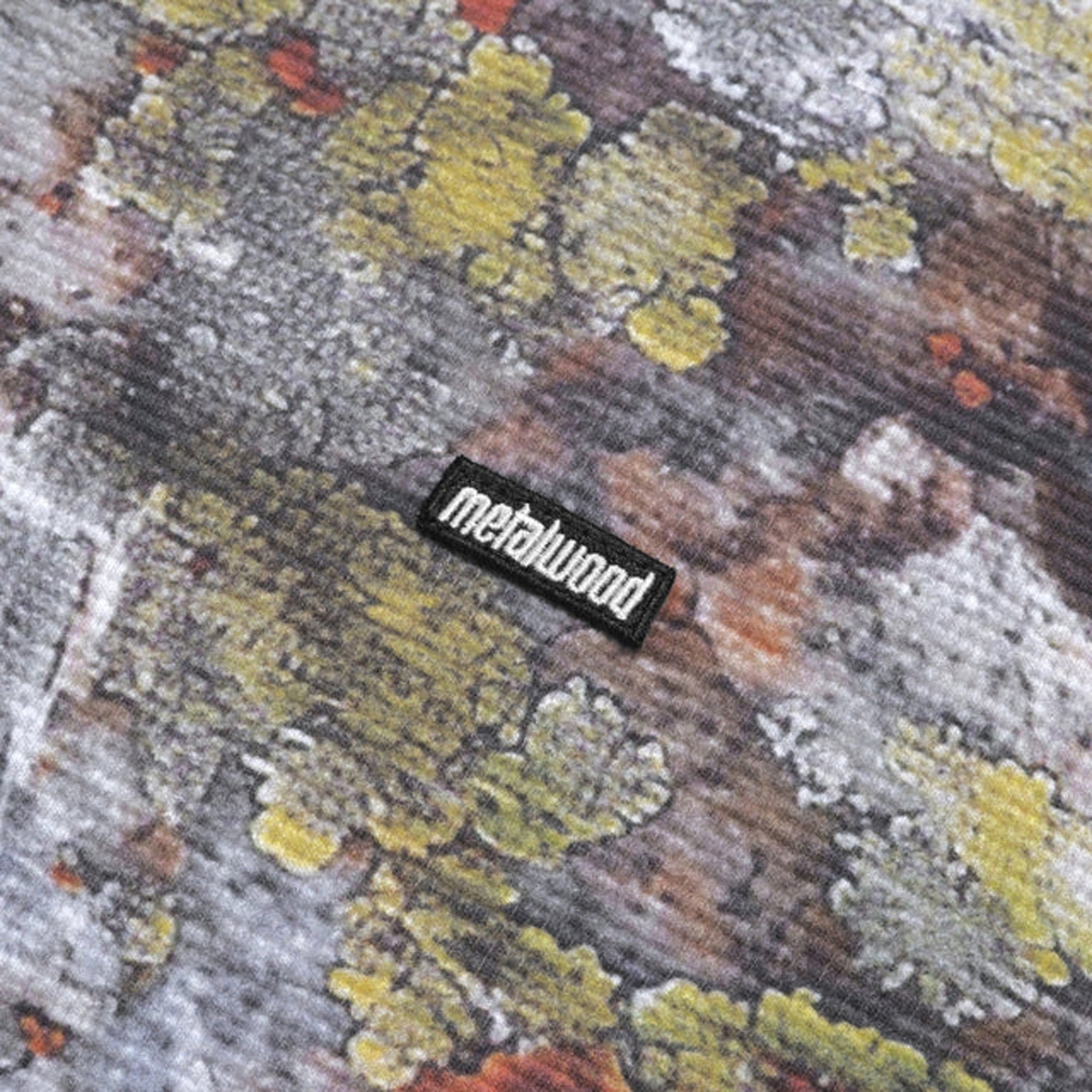 Metalwood Mini Metal Logo Long Sleeve Thermal Shirt - Real Moss Camo
