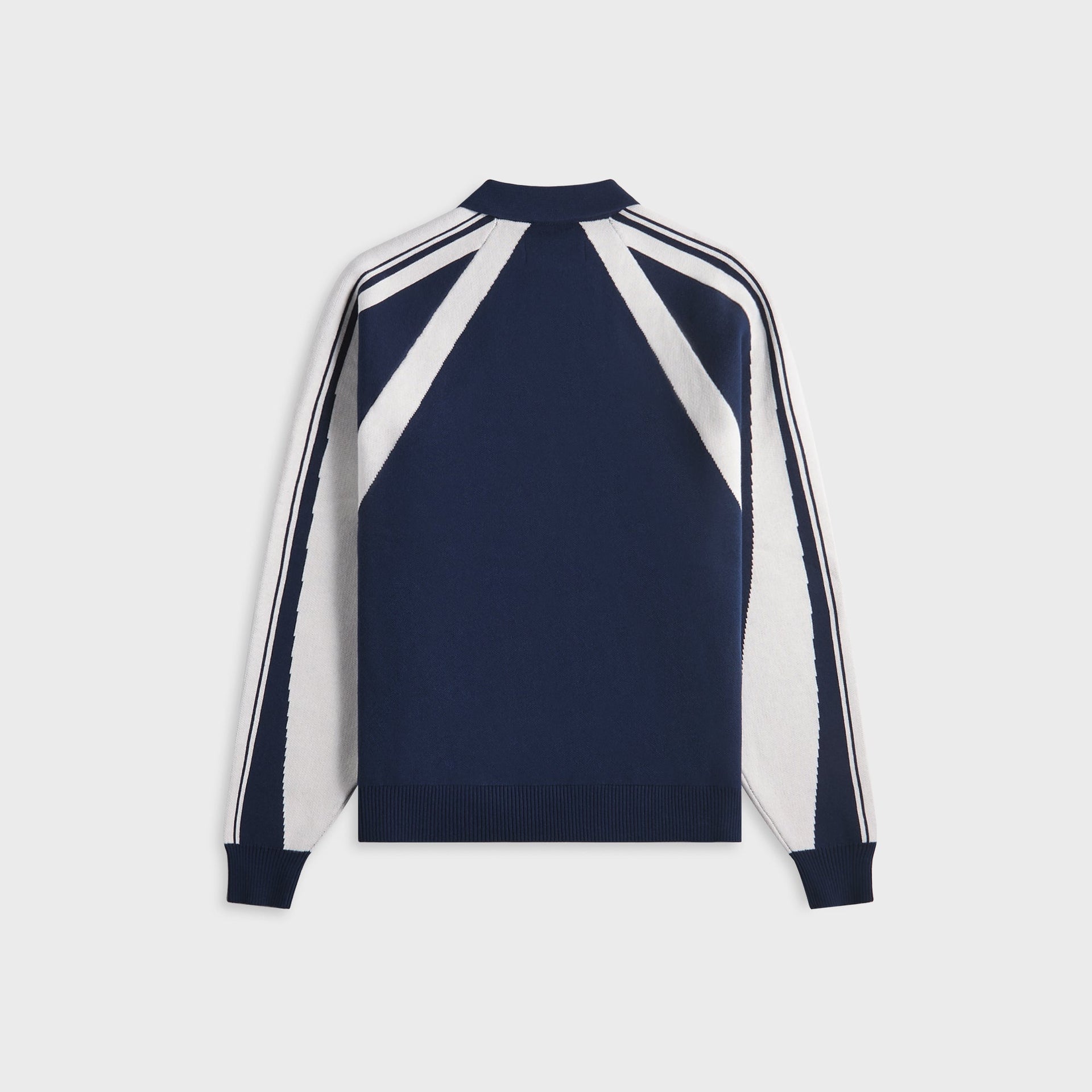 Metalwood Knit Football Top - Navy