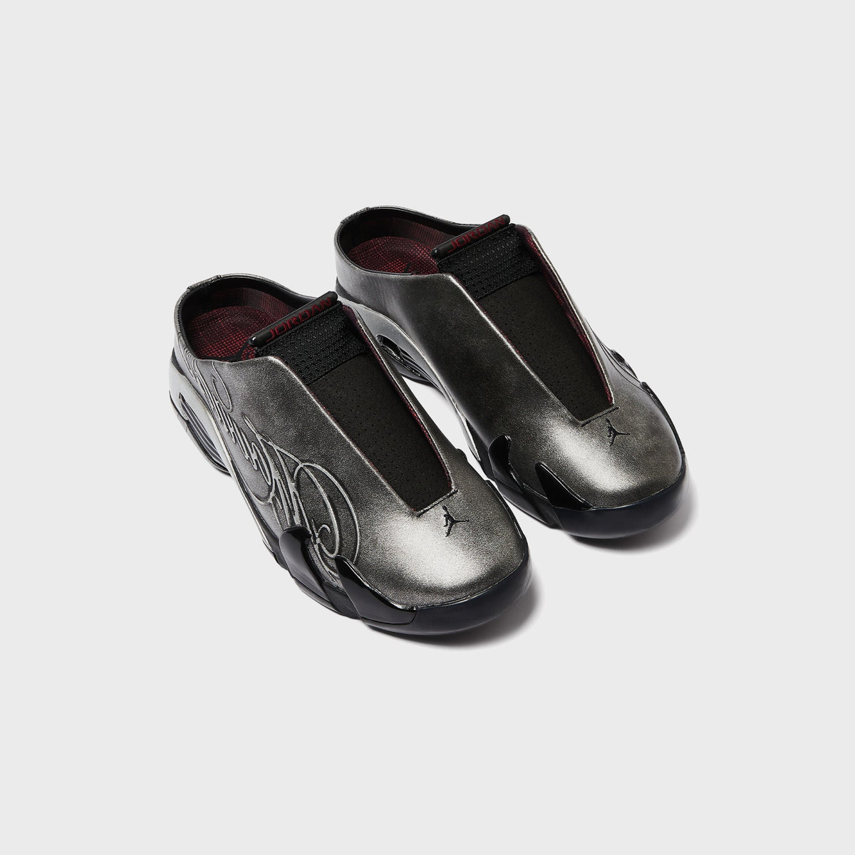 Jordan x Mowalola Air Jordan 14 Retro Mule - Black / Burnt Red