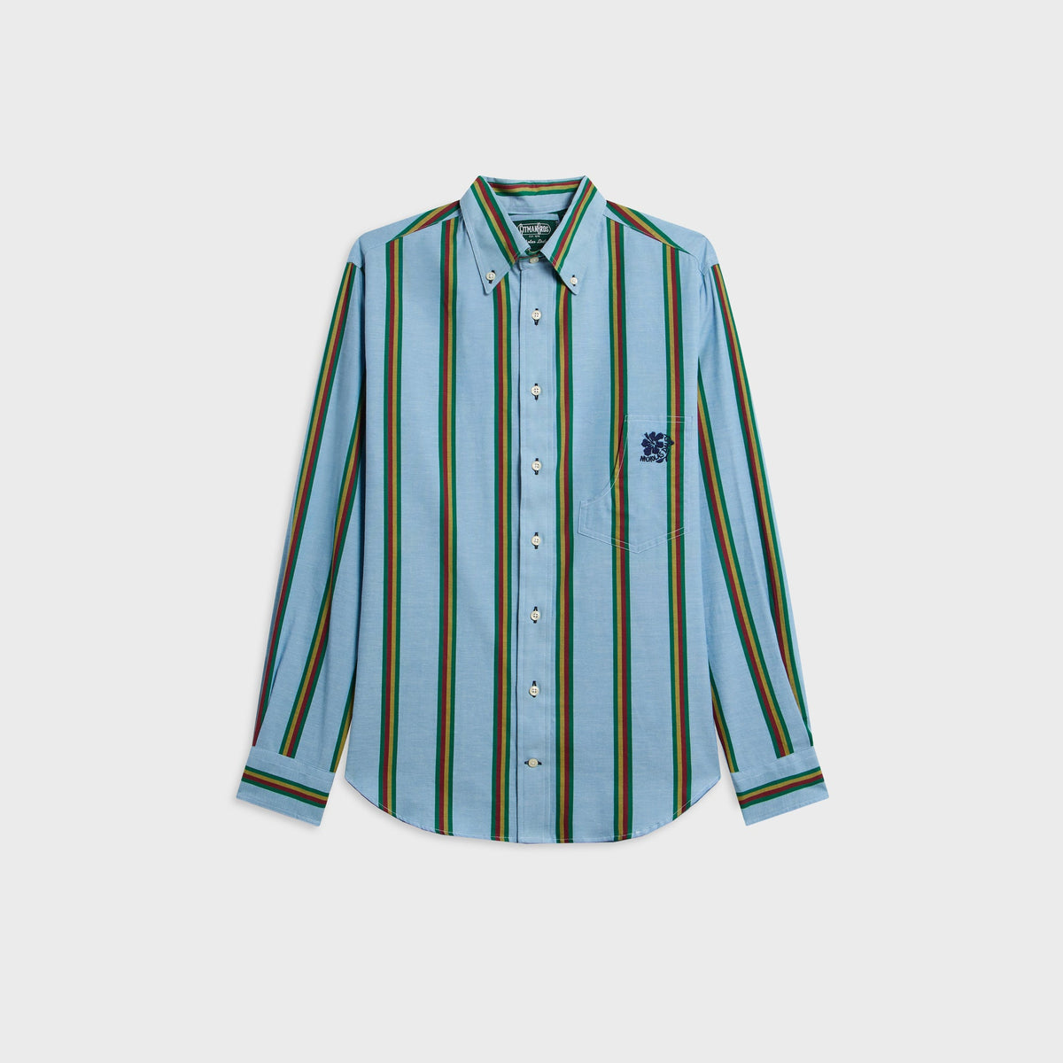 Nicholas Daley Button Down Shirt - Rebel Stripe