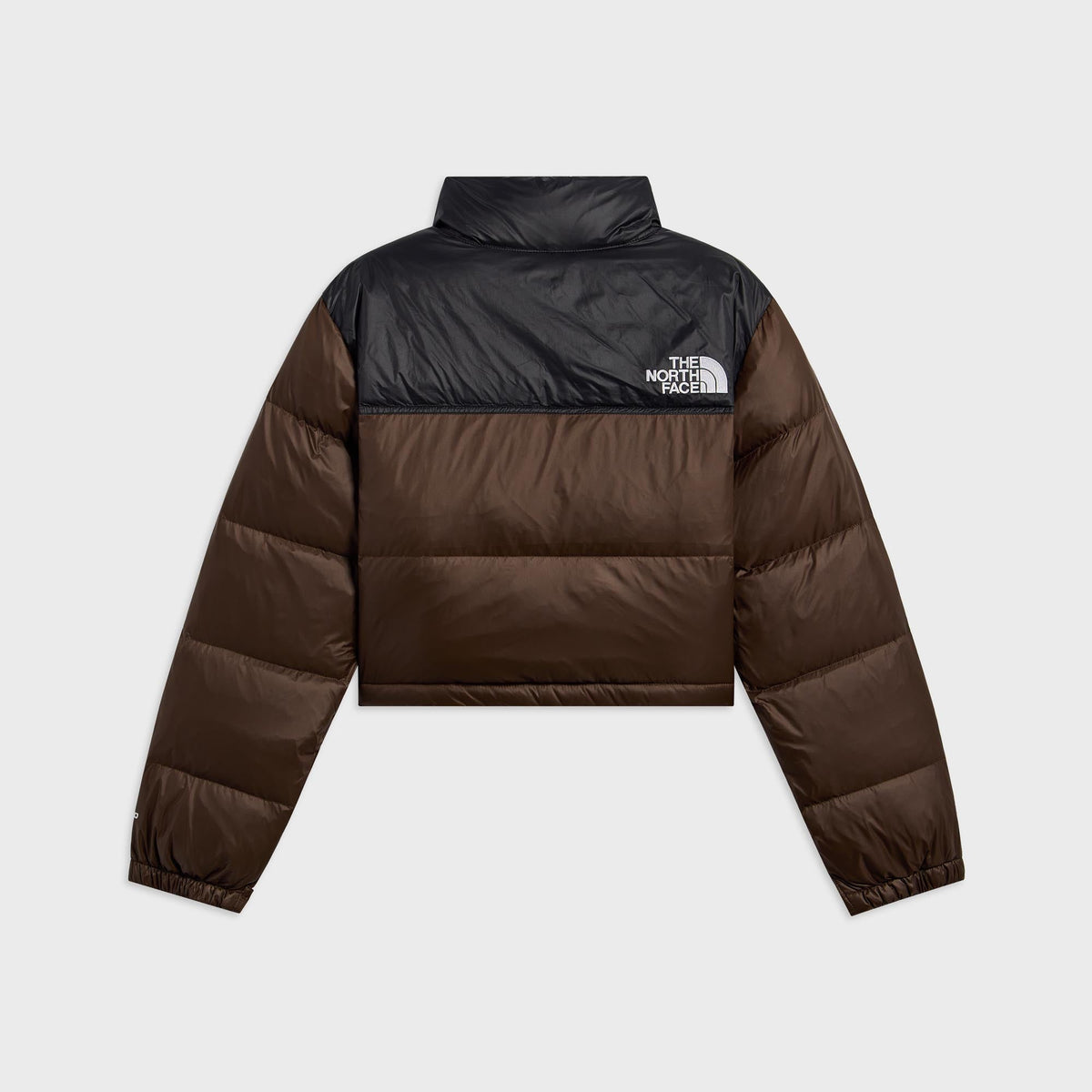 The North Face WMNS Nuptse Short Jacket - Dark Chestnut / Black