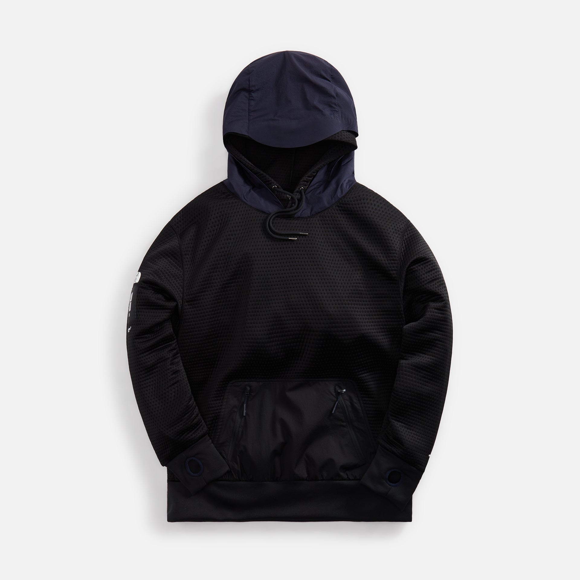 The North Face x  Project U Dotknit Double Hoodie - TNF Black / Aviator Navy