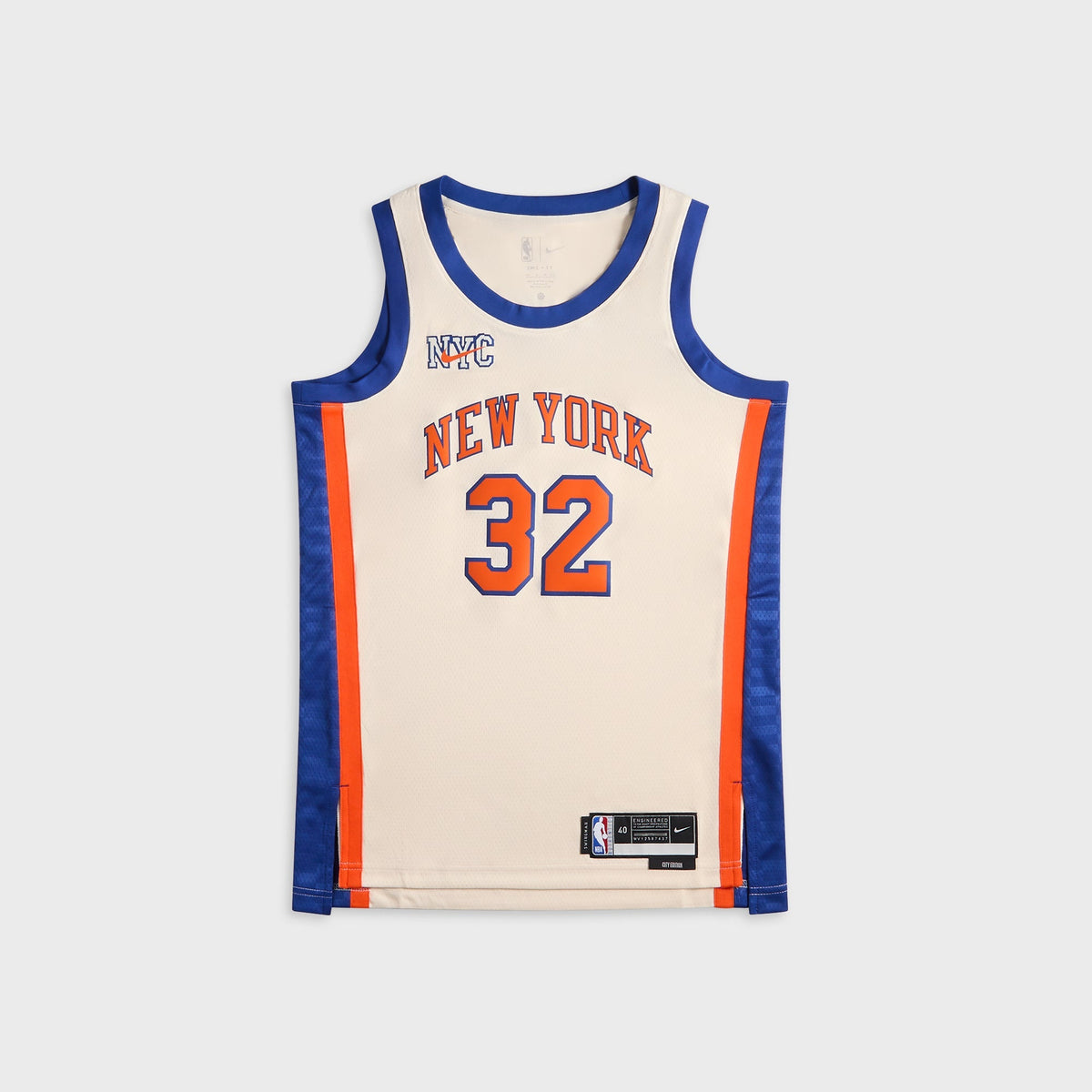Nike New York Knicks City Edition Karl-Anthony Towns Jersey - Natural