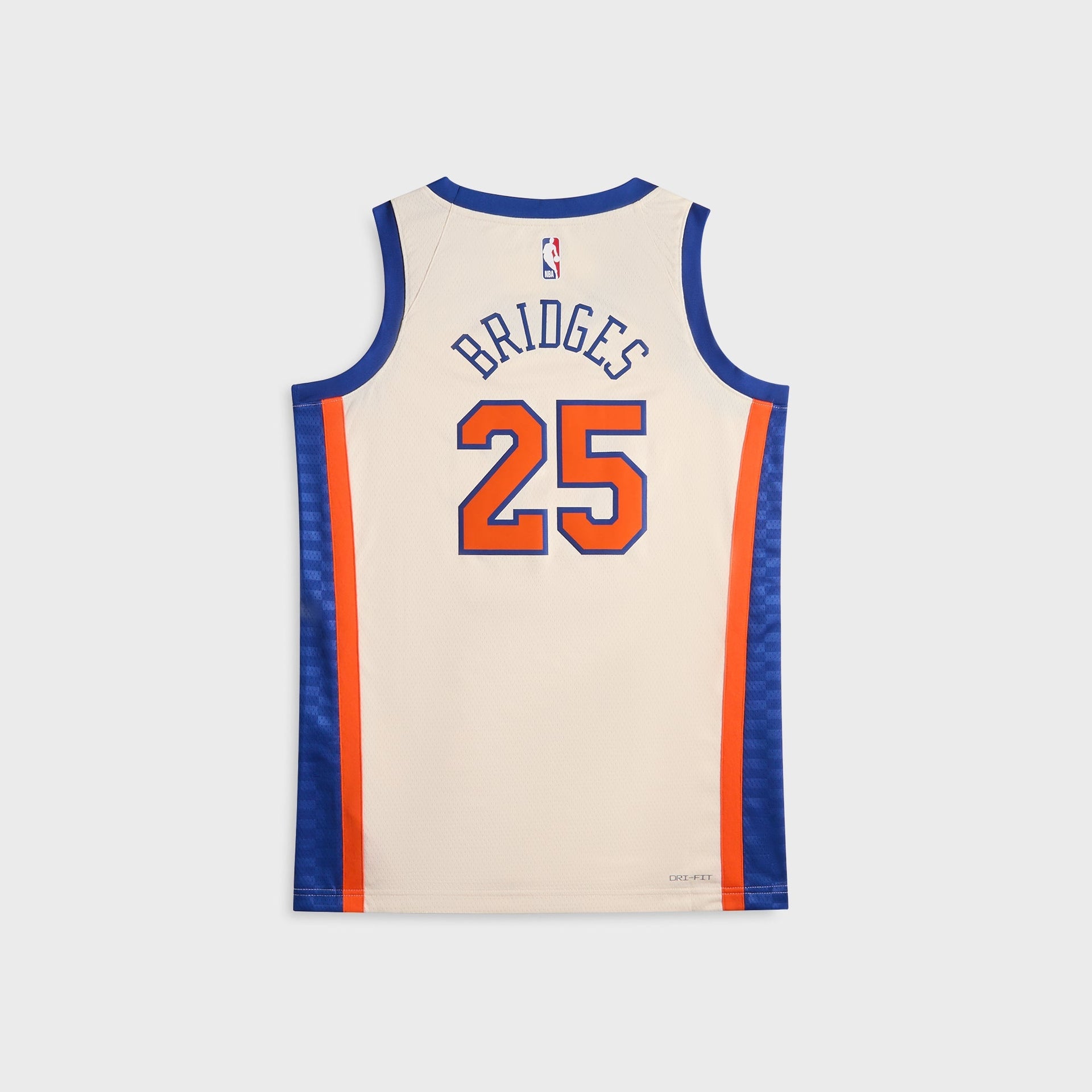 Nike New York Knicks City Edition Mikal Bridges Jersey - Natural