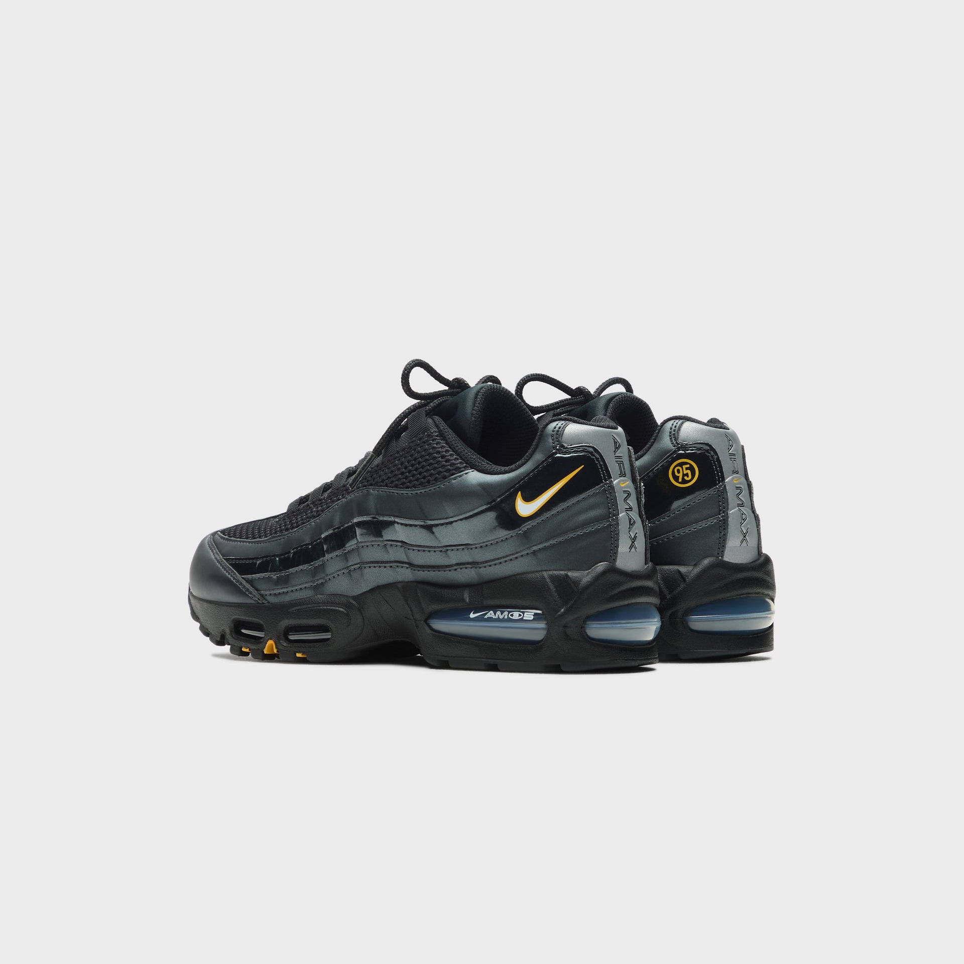 Nike Air Max 95 Big Bubble - Black / University Gold / Metallic Silver / White