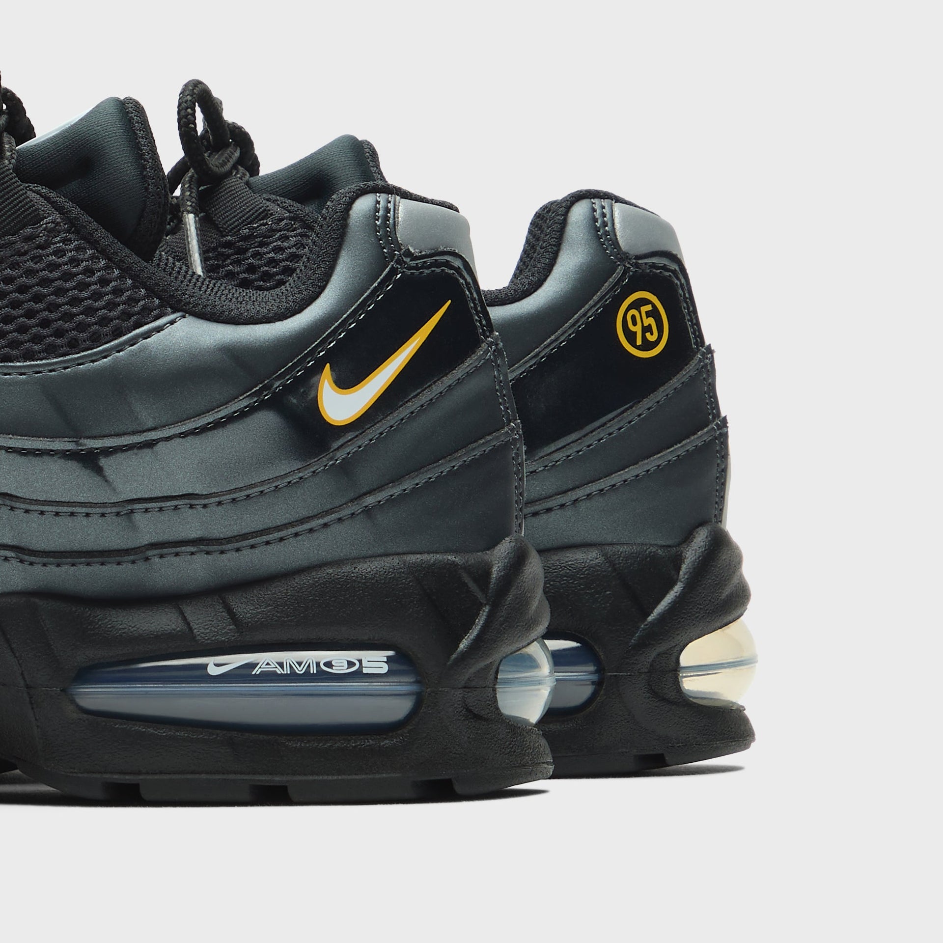 Nike Air Max 95 Big Bubble - Black / University Gold / Metallic Silver / White