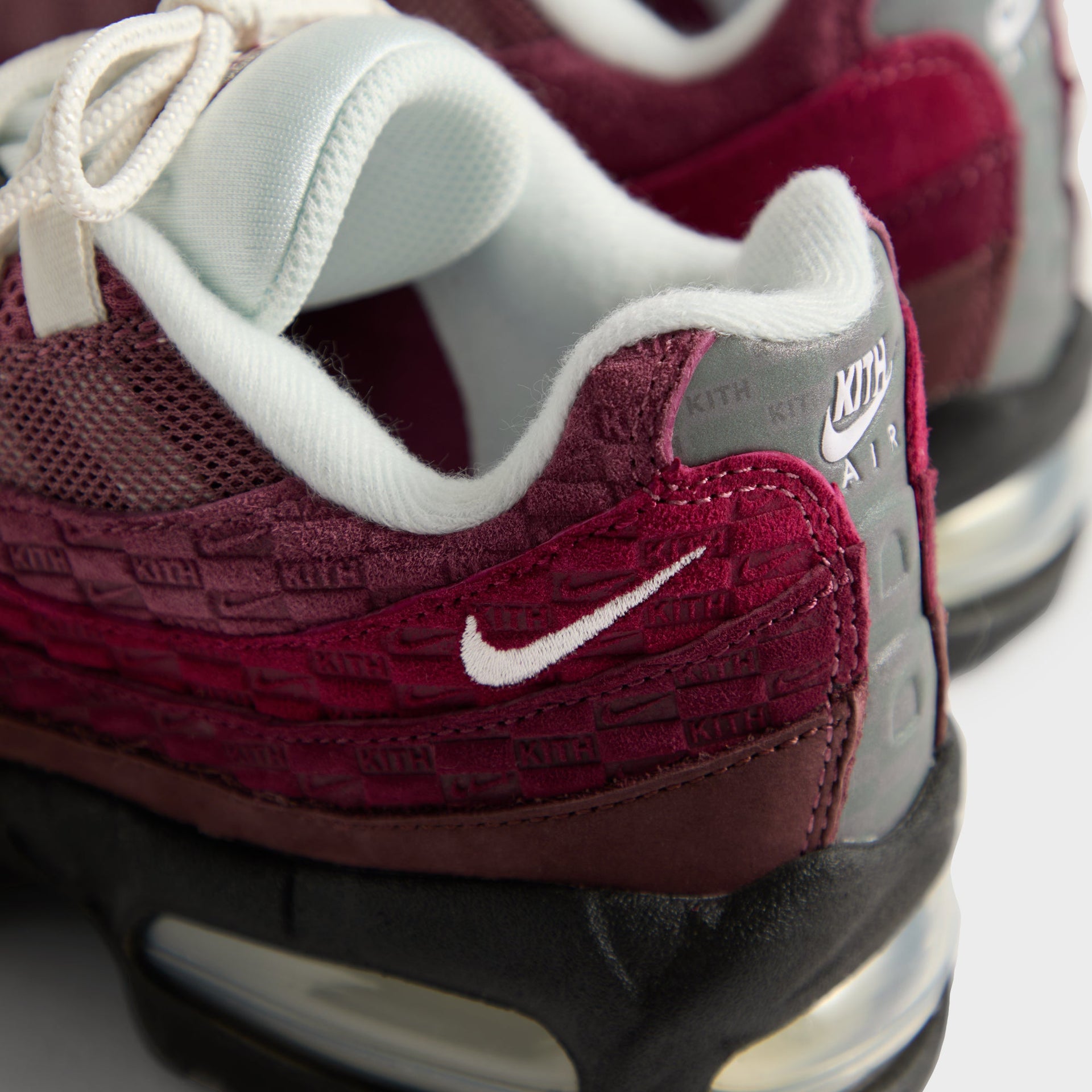Kith for Nike GS Air Max 95 - El Dorado / Sail / Dark Beetroot / Rush Maroon