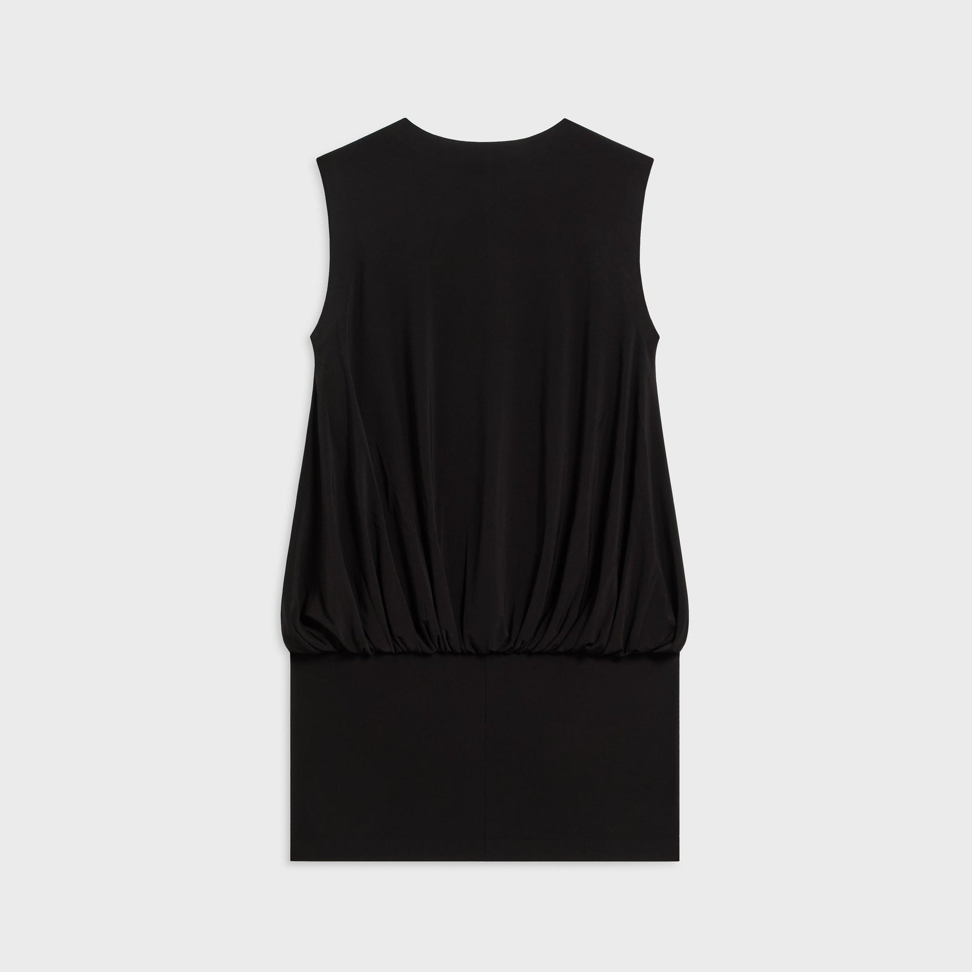 Norma Kamali Babydoll Mini Dress - Black