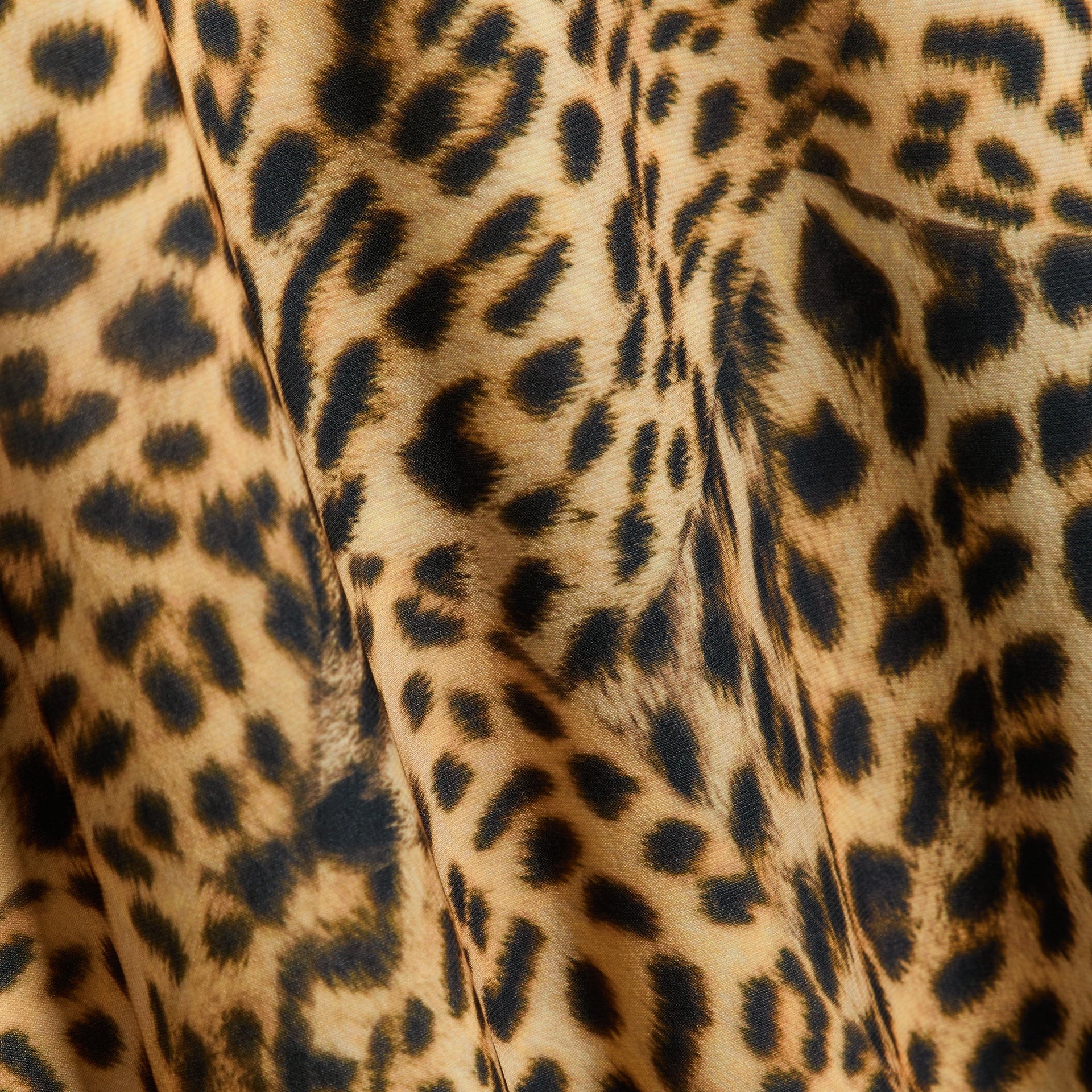 Norma Kamali Pedal Pusher Jean - Cheetah Patch