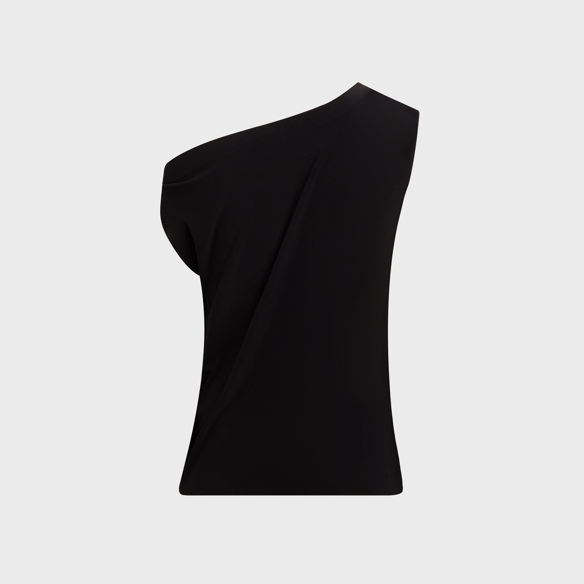 Norma Kamali Drop Shoulder Top - Black