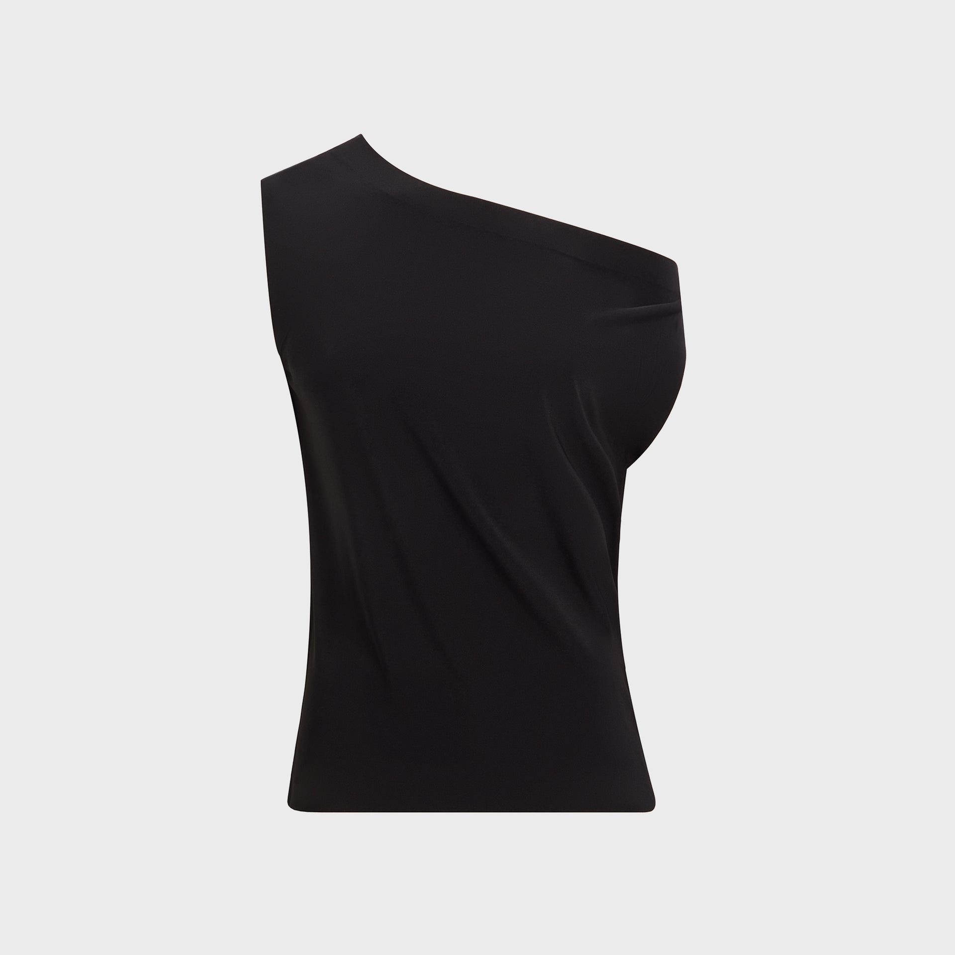 Norma Kamali Drop Shoulder Top - Black