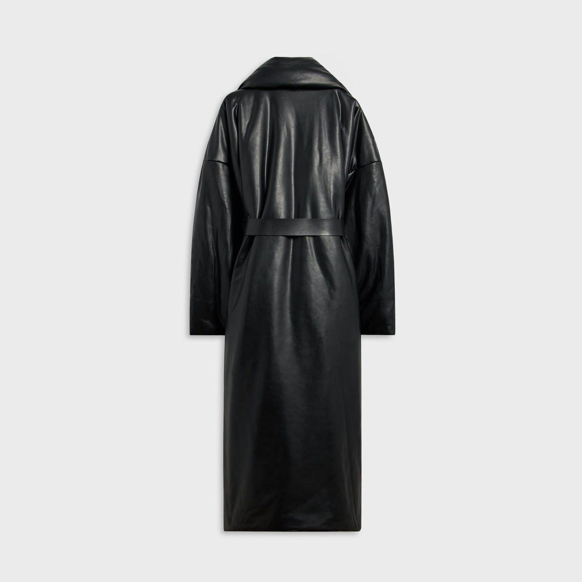 Norma Kamali High Collar Oversized Boyfriend Sleeping Bag Coat - Black