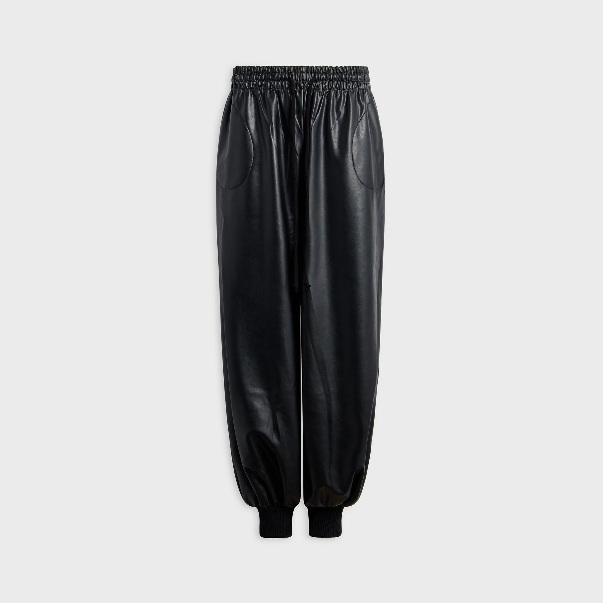 Norma Kamali Boyfriend Puff Jog Pant - Black
