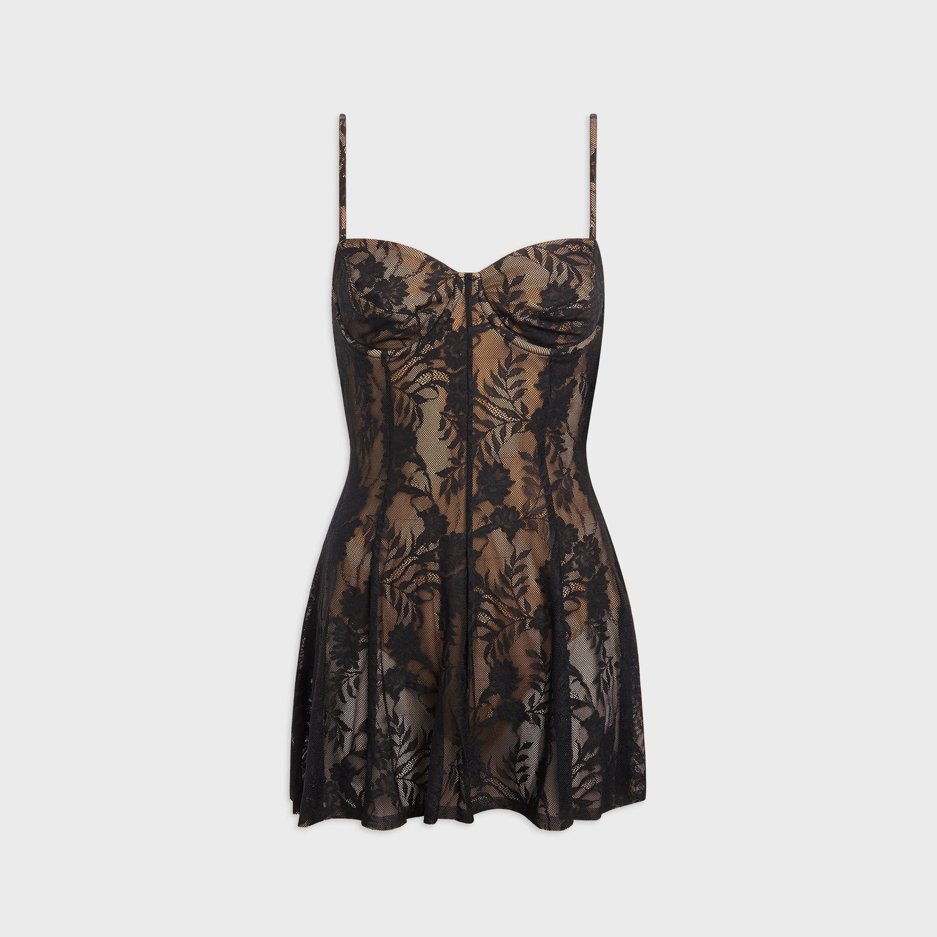 Norma Kamali Underwire Pickleball Dress - Black