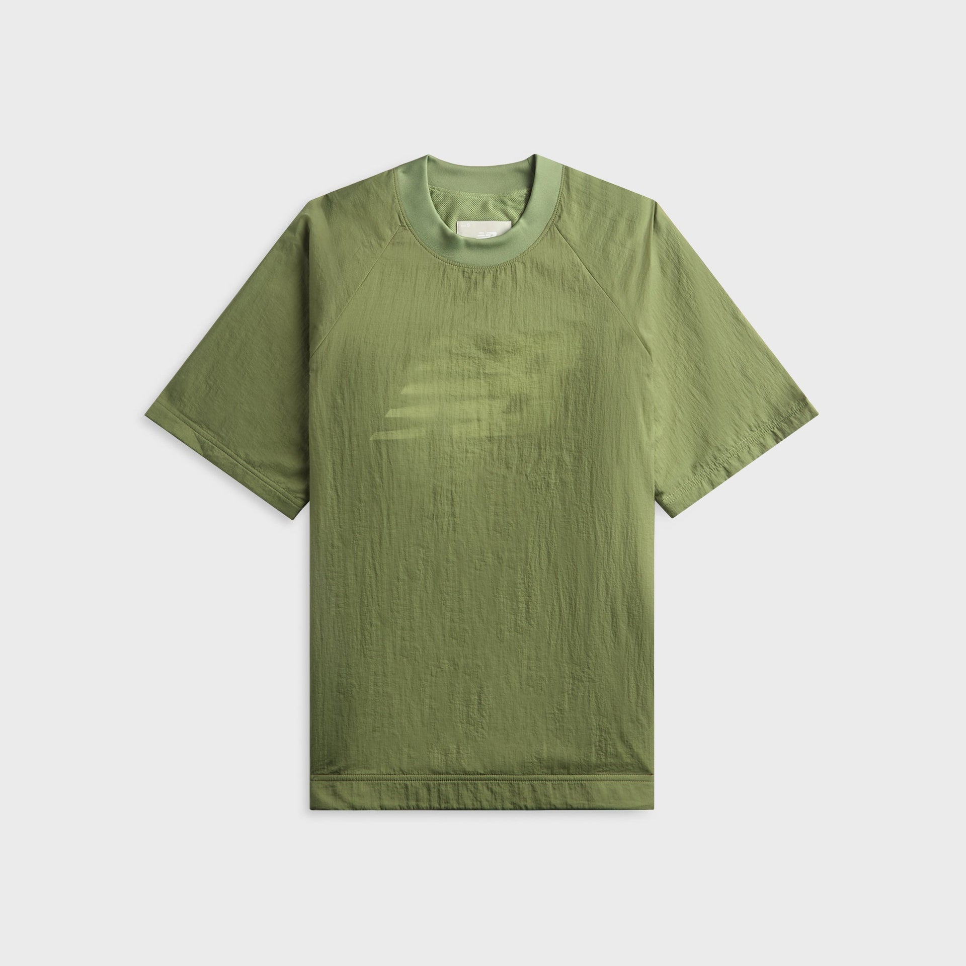 New Balance Grey Double Layer Tee - Oregon Grass / Green