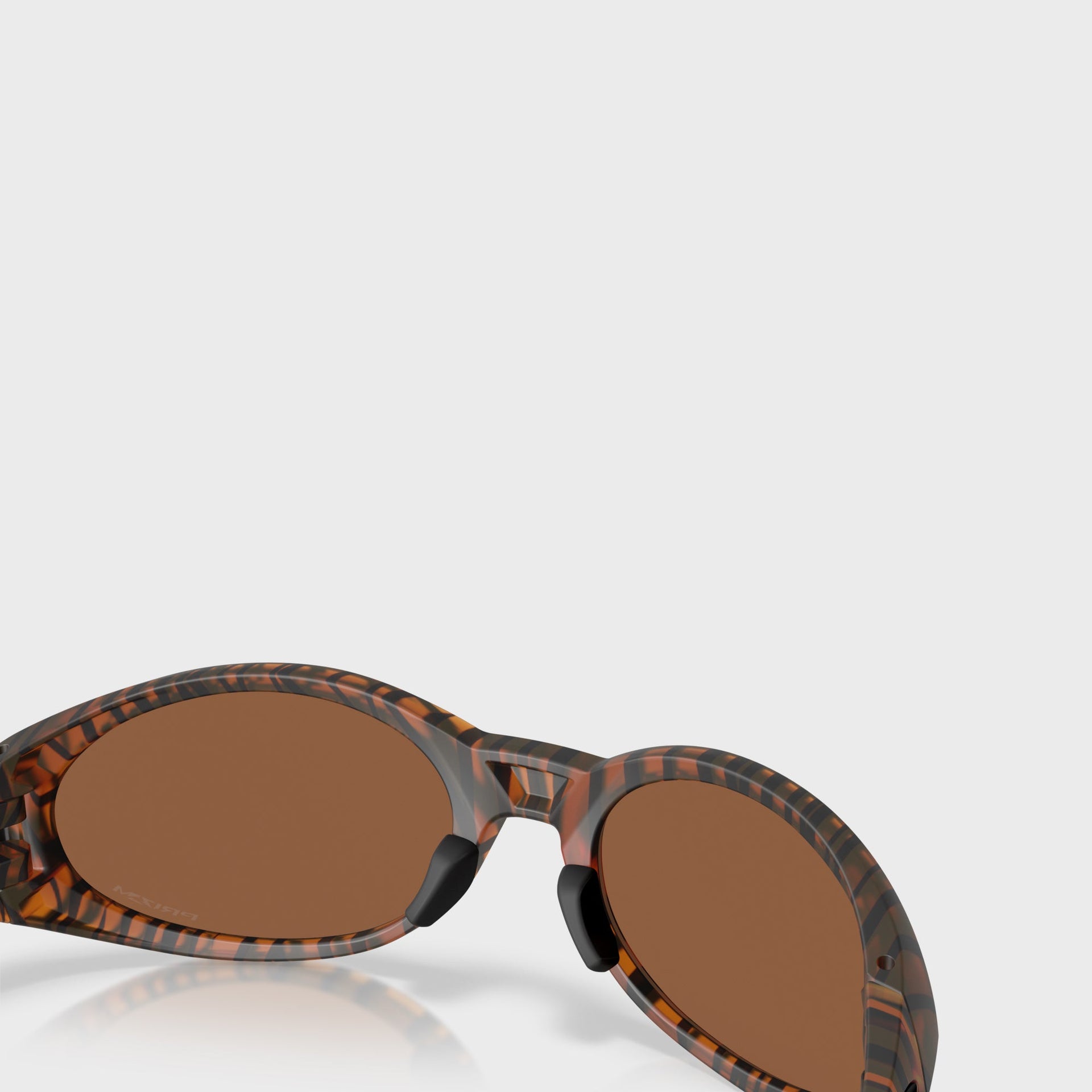 Oakley Eye Jacket Redux Sunglasses - Dark Amber Bengal / Prizm Tungsten