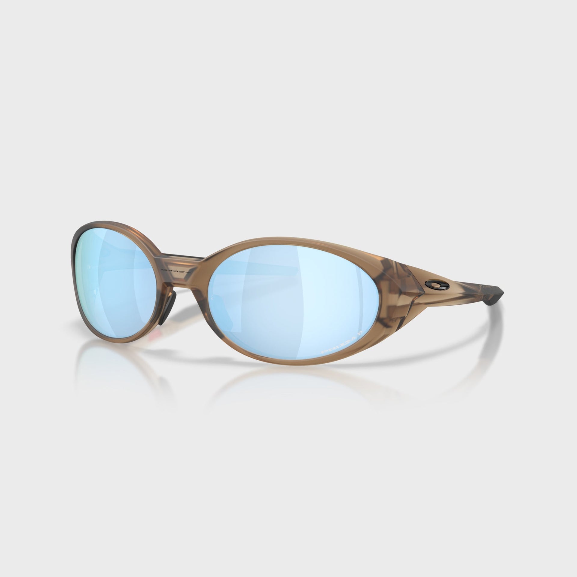 Oakley Eye Jacket Redux Sunglasses - Matte Brown Smoke / Prizm Deep Water Polarized