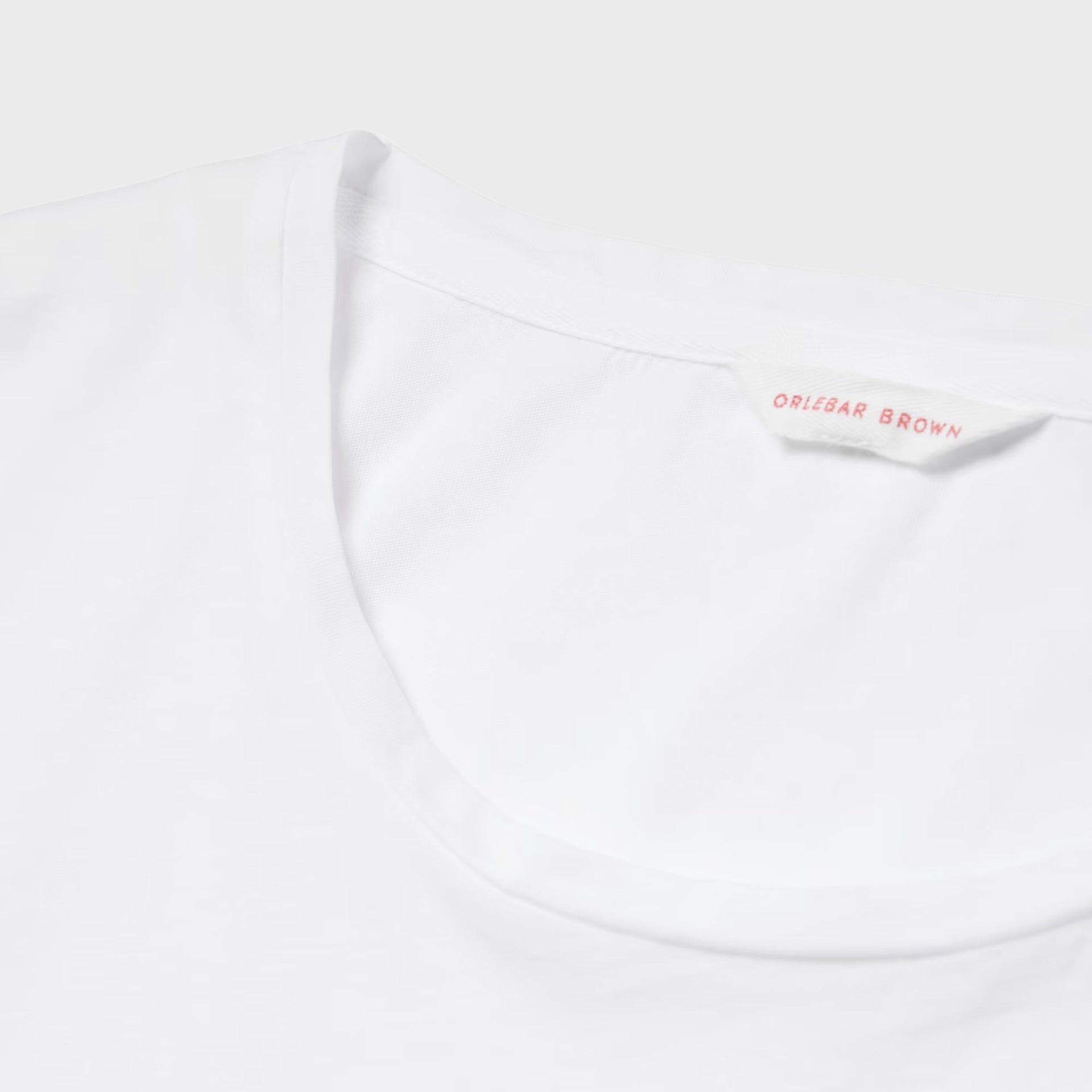 Orlebar Brown OB-T Tailored Fit Crew Neck Tee - White