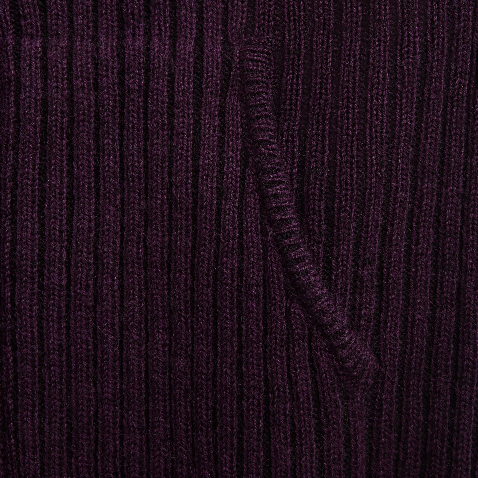 Our Legacy Level Hood Night Stripe Isles Wool Jacket - Violet
