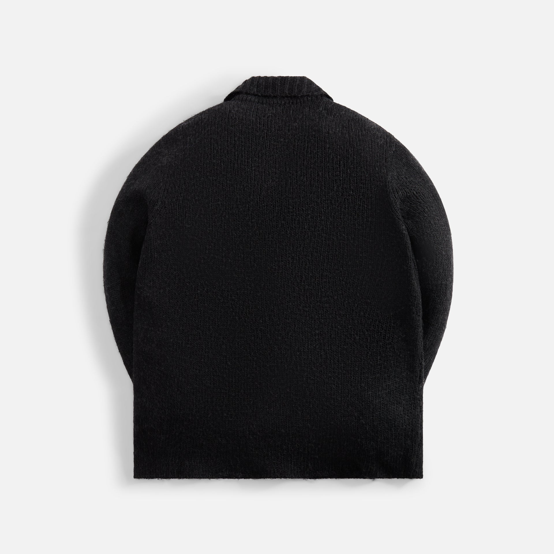 Our Legacy Big Cardigan - Shadow Black Funky Acrylic