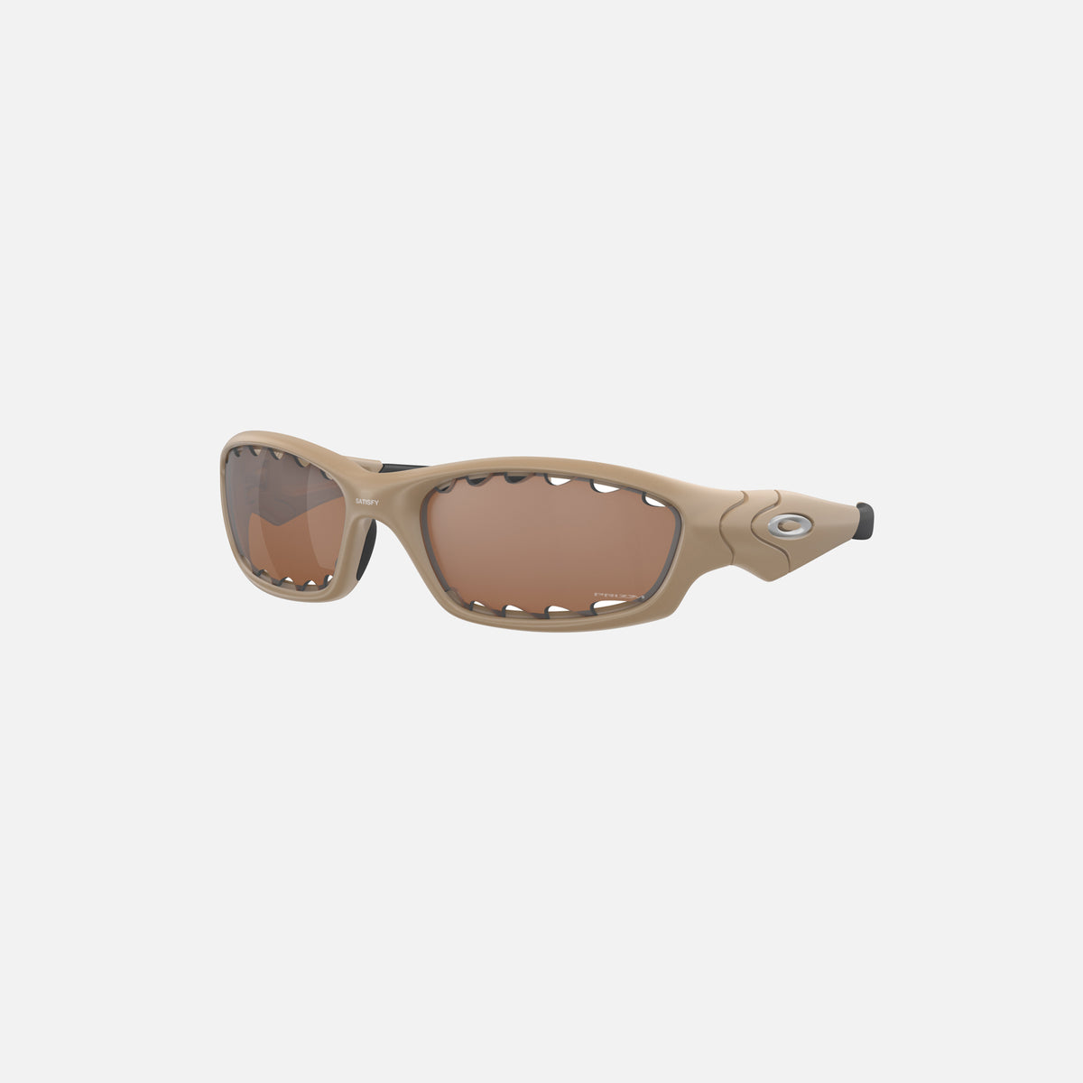 Oakley x SATISFY Straight Jacket - Matte Terrain Tan / Prizm