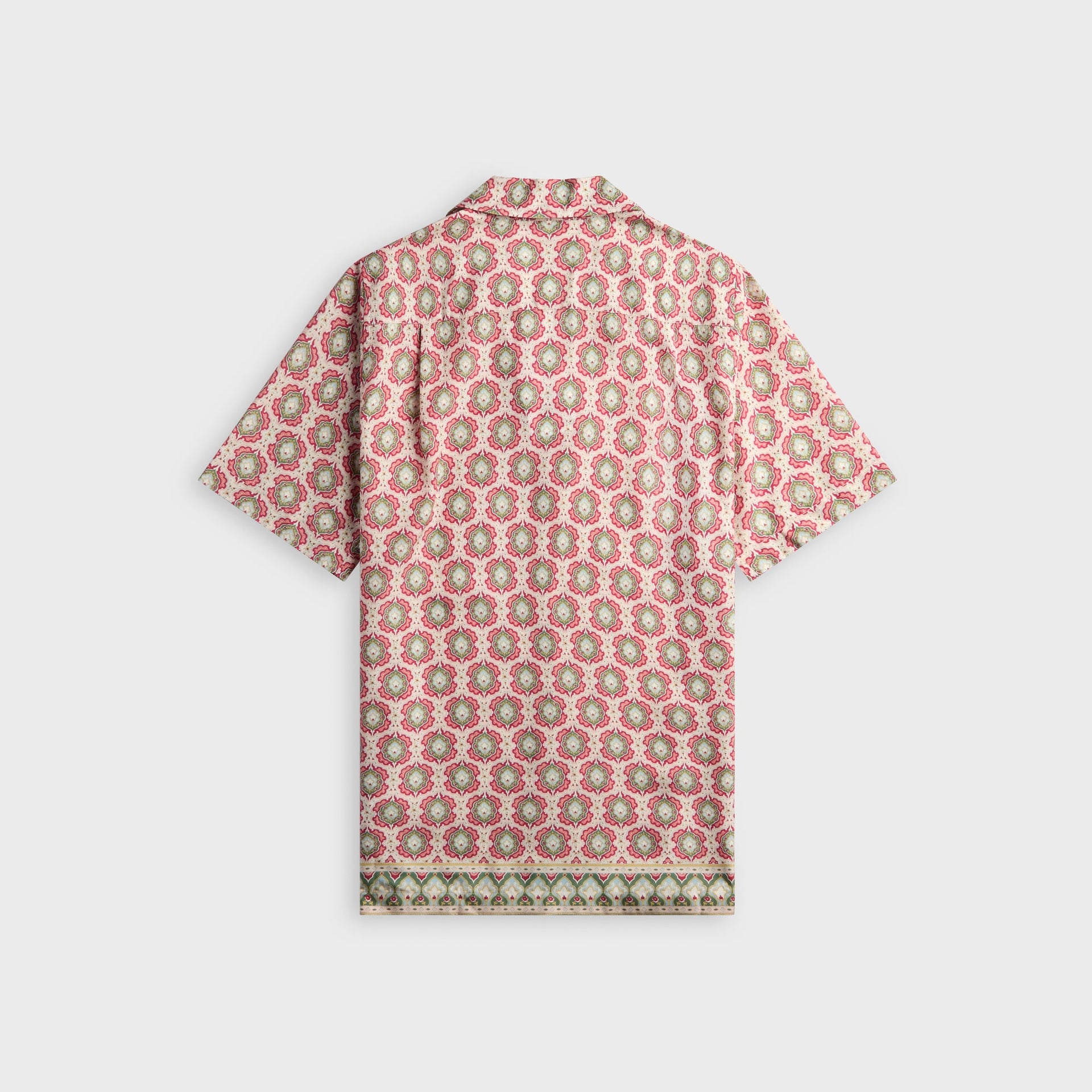 Orlebar Brown Relaxed Fit Passetto Print Shirt - Vermillion