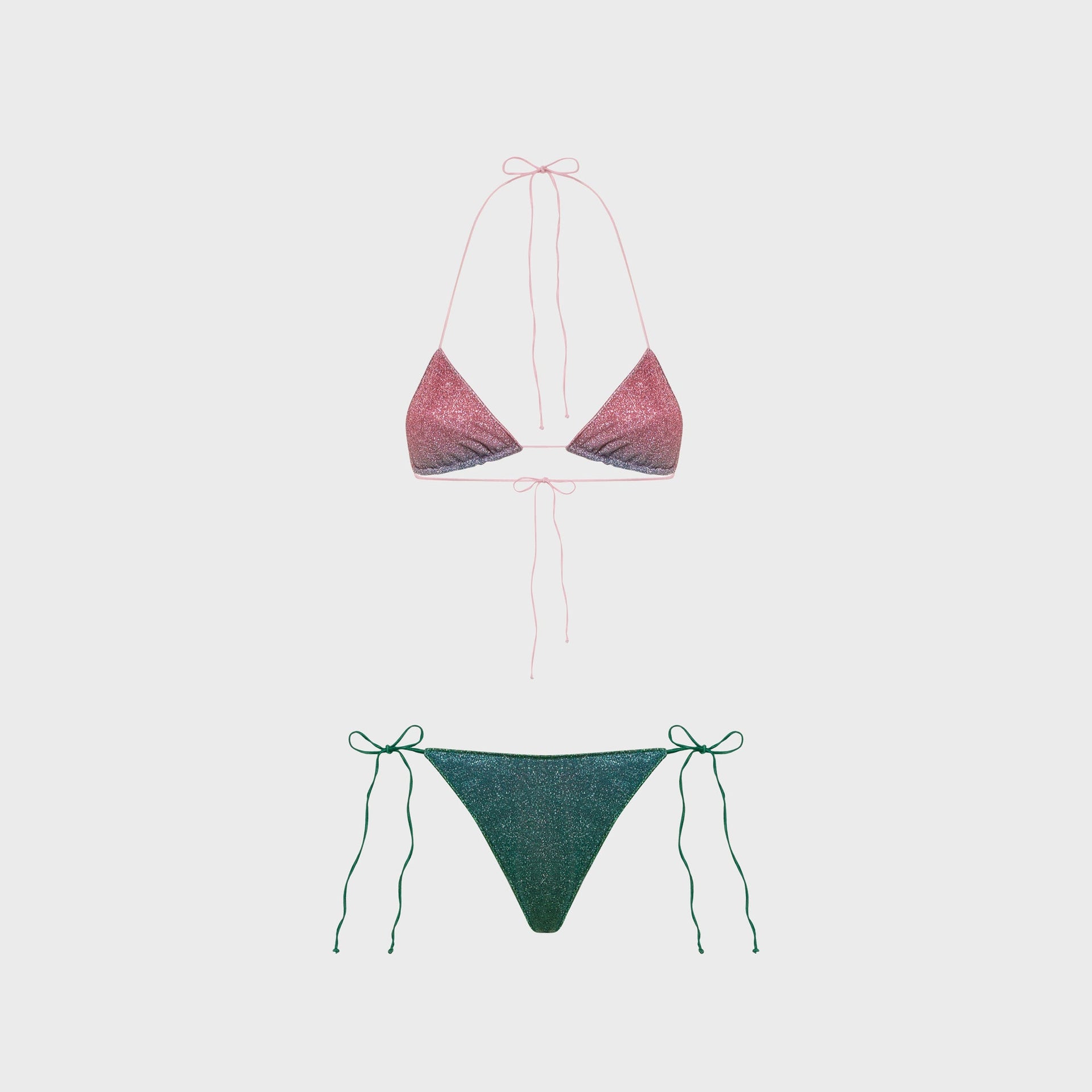 Oseree Lumière Candy Two Piece Bikini Set - Candy