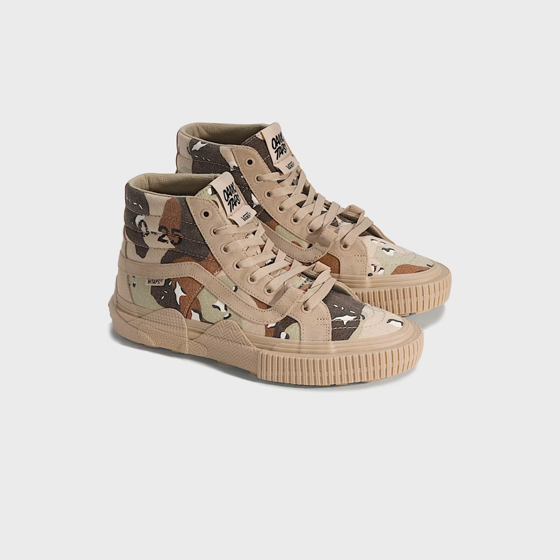 VANS x OAMC x WTAPS OTW Sk8-Hi GL Lug - Desert Camo