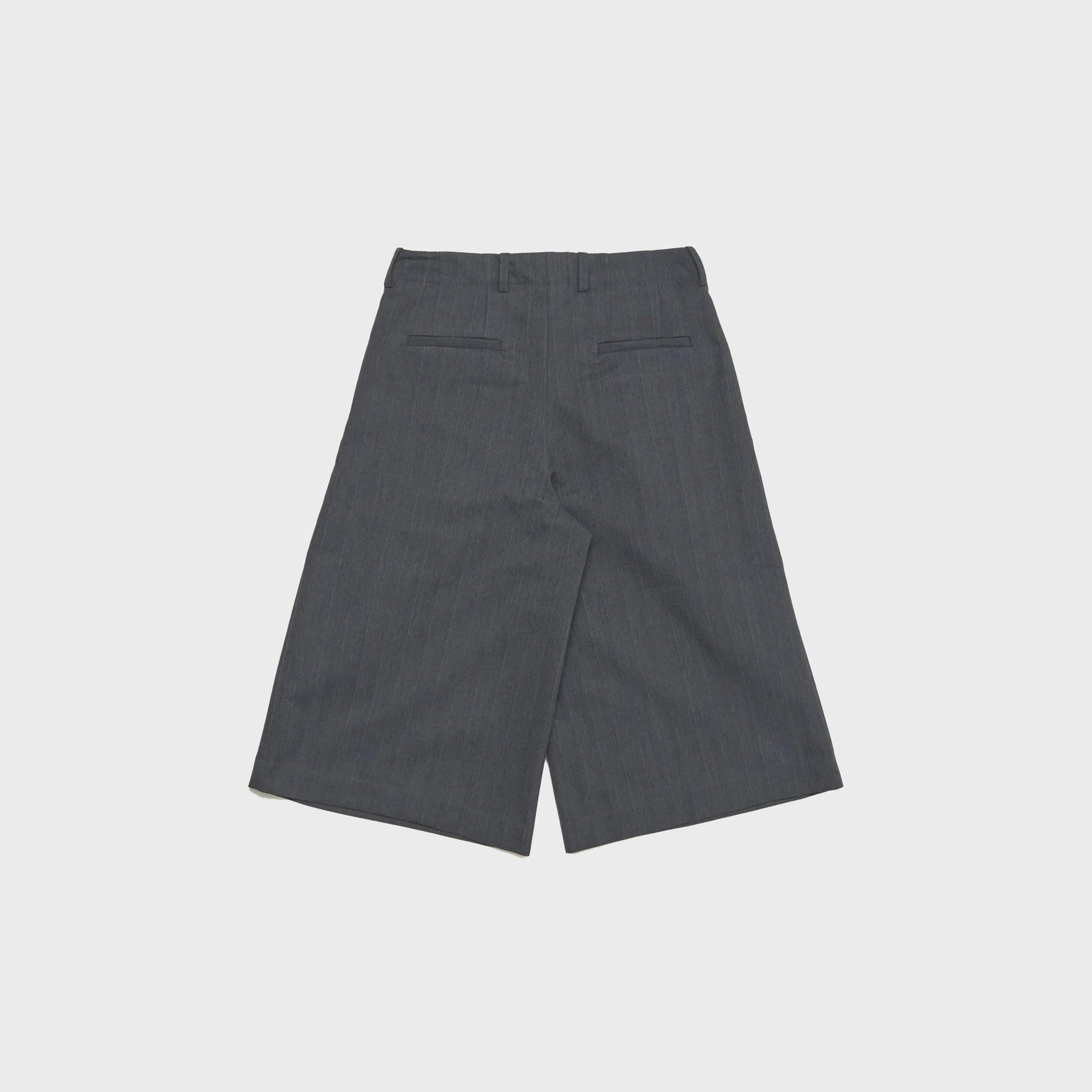 Our Legacy Split Short - Shark Pinstripe
