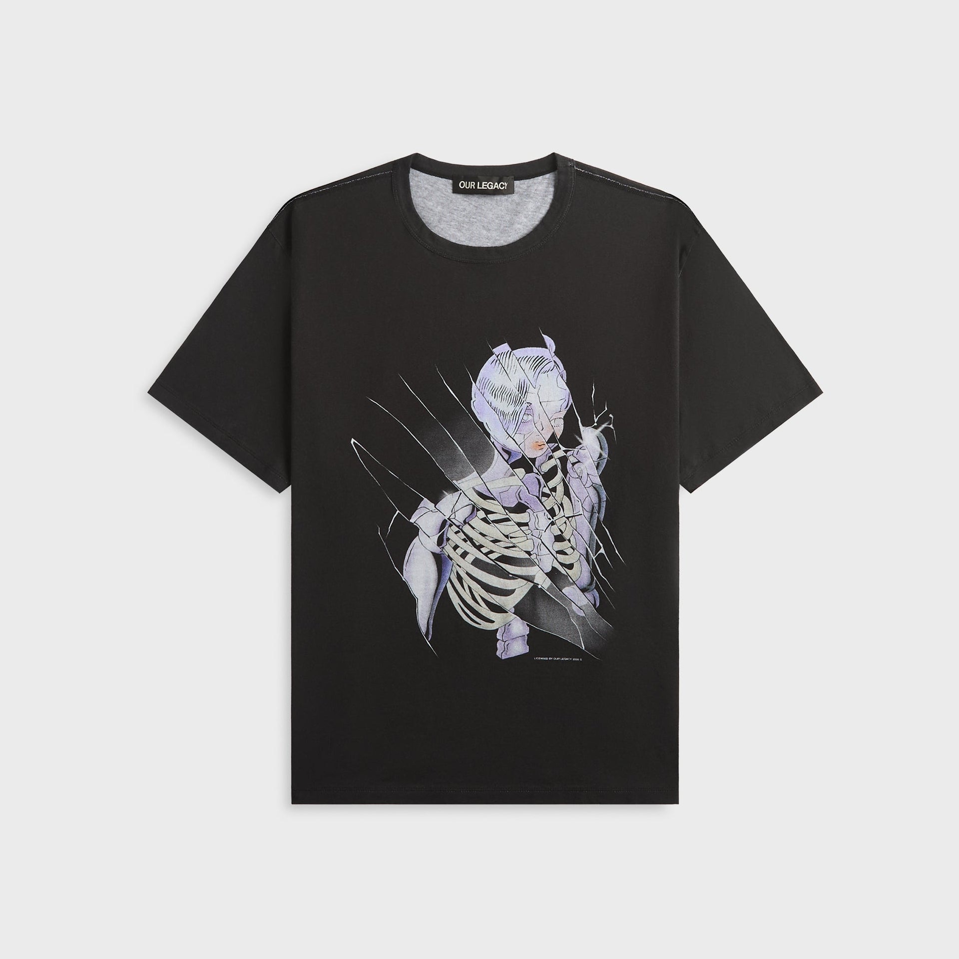 Our Legacy New Box Tee - Cybernetic Angel Print