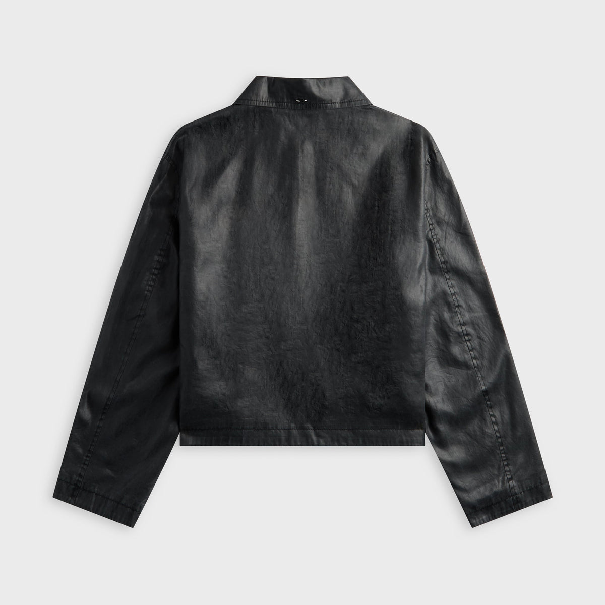 Our Legacy Mini Worker Jacket - Lacquer Black Mirror Tencel