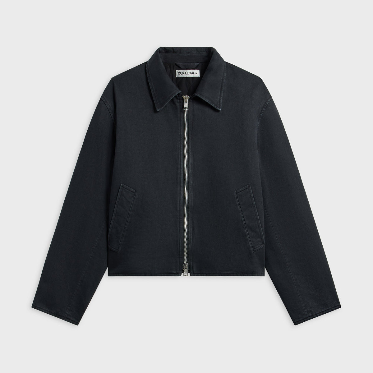 Our Legacy Slight Jacket - Enzyme Obsidian Field Sateen
