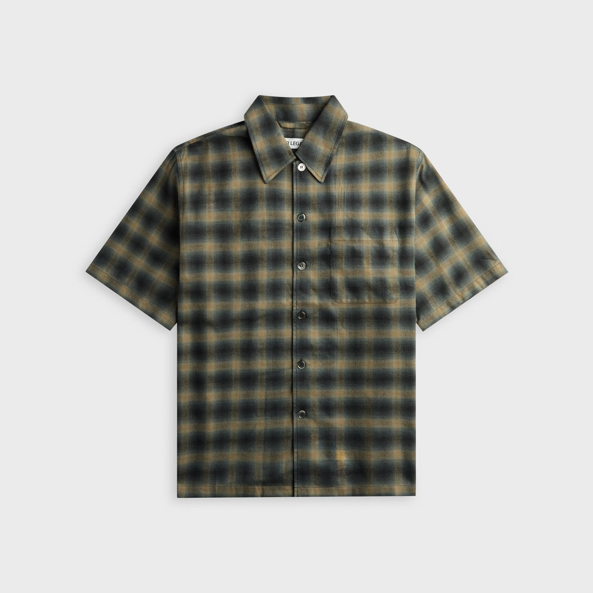 Our Legacy Every Short Sleeve Shirt - Yukon Check Woolton