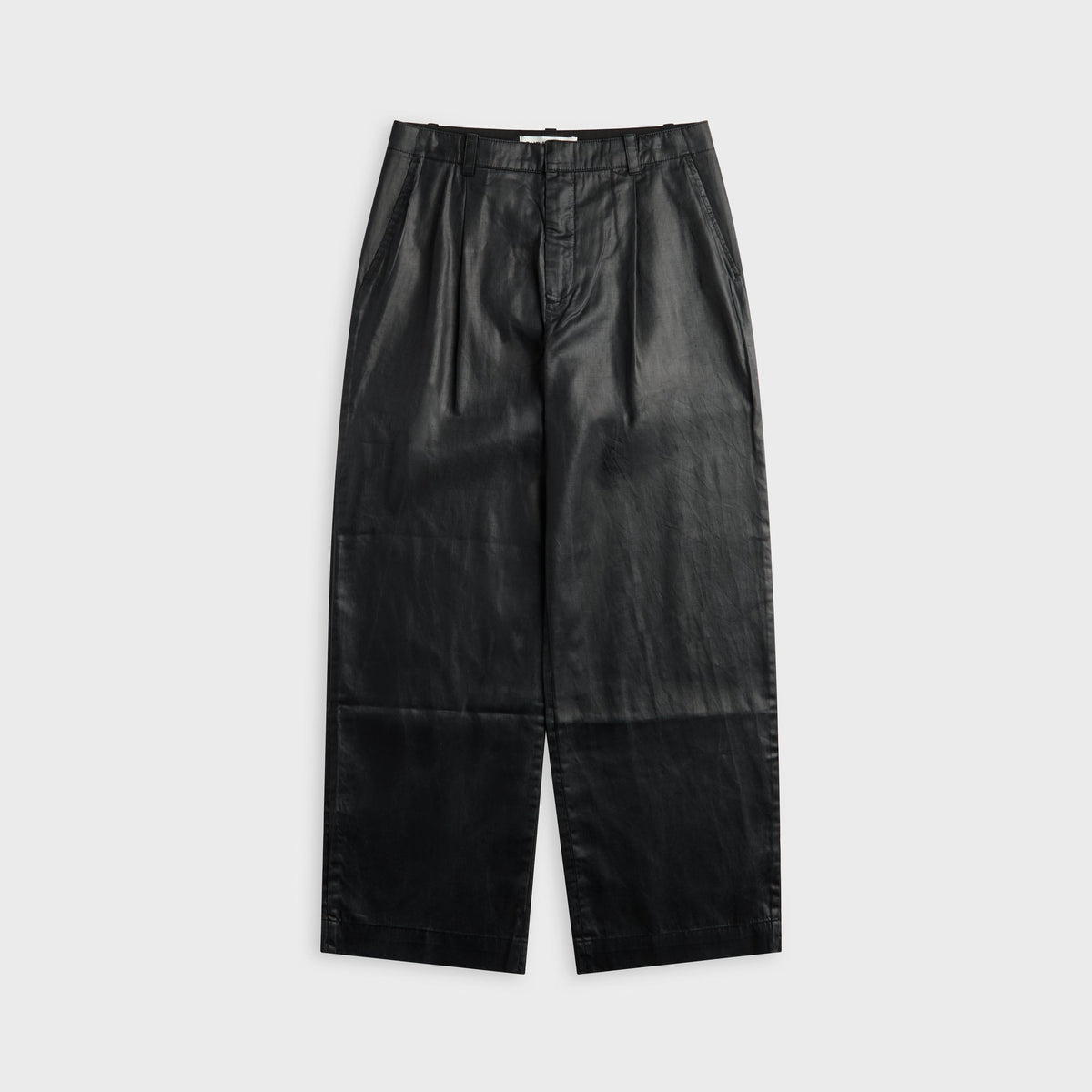 Our Legacy Still Chino Pant - Lacquer Black Mirror Tencel