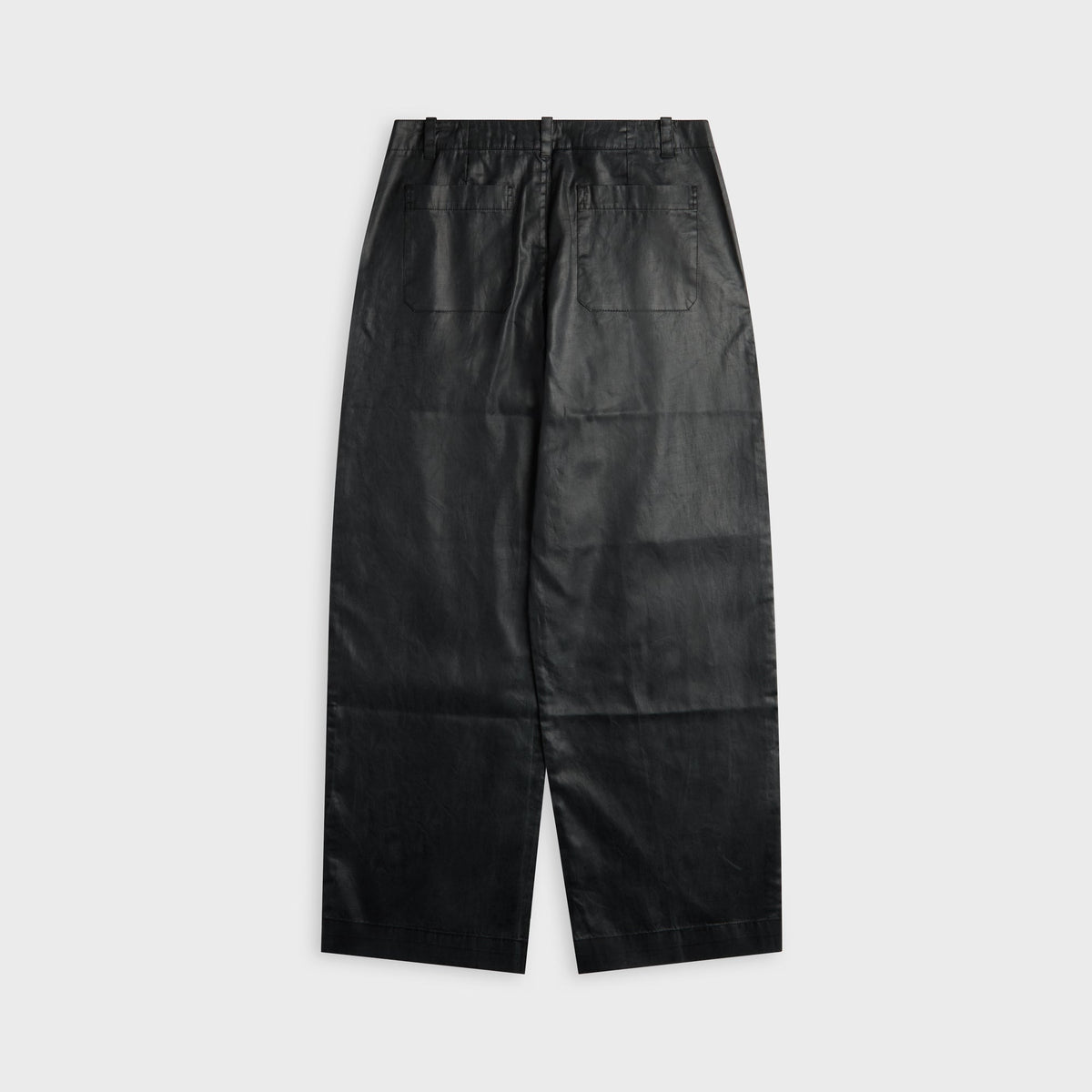 Our Legacy Still Chino Pant - Lacquer Black Mirror Tencel