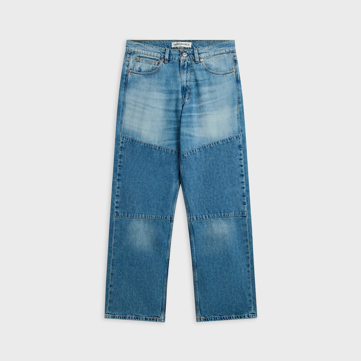 Our Legacy Third Cut Jean - Patched Saddle Repair Wash