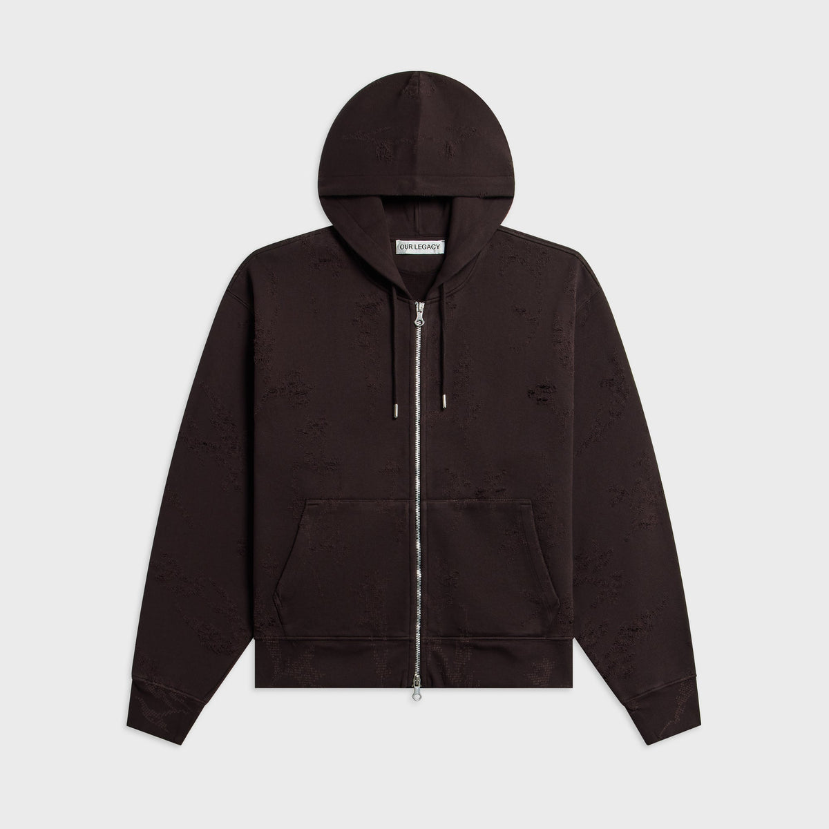 Our Legacy Rascal Hood - Burnt Bouquet Star Fleece