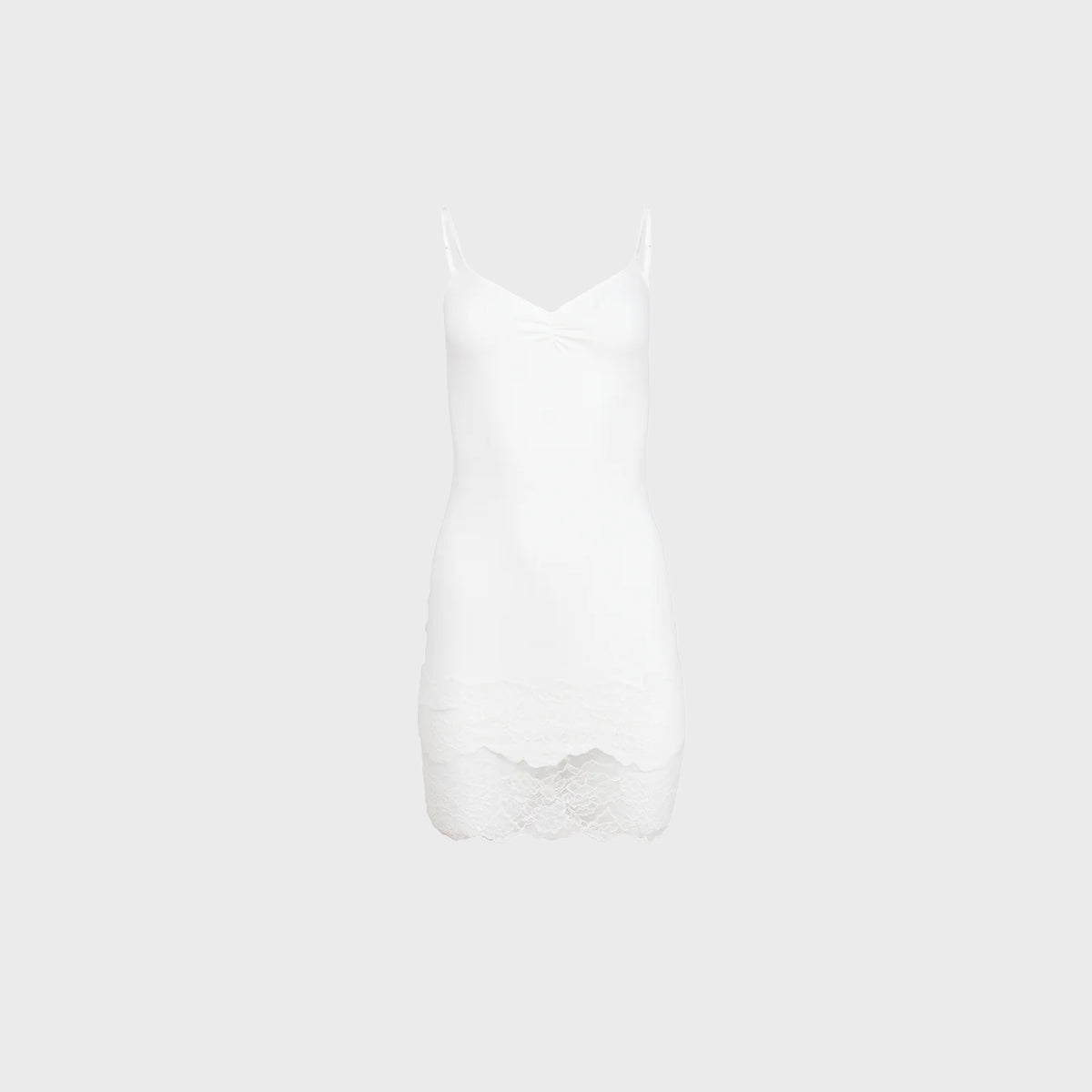 Fleur du Mal Organic Cotton Slip - White