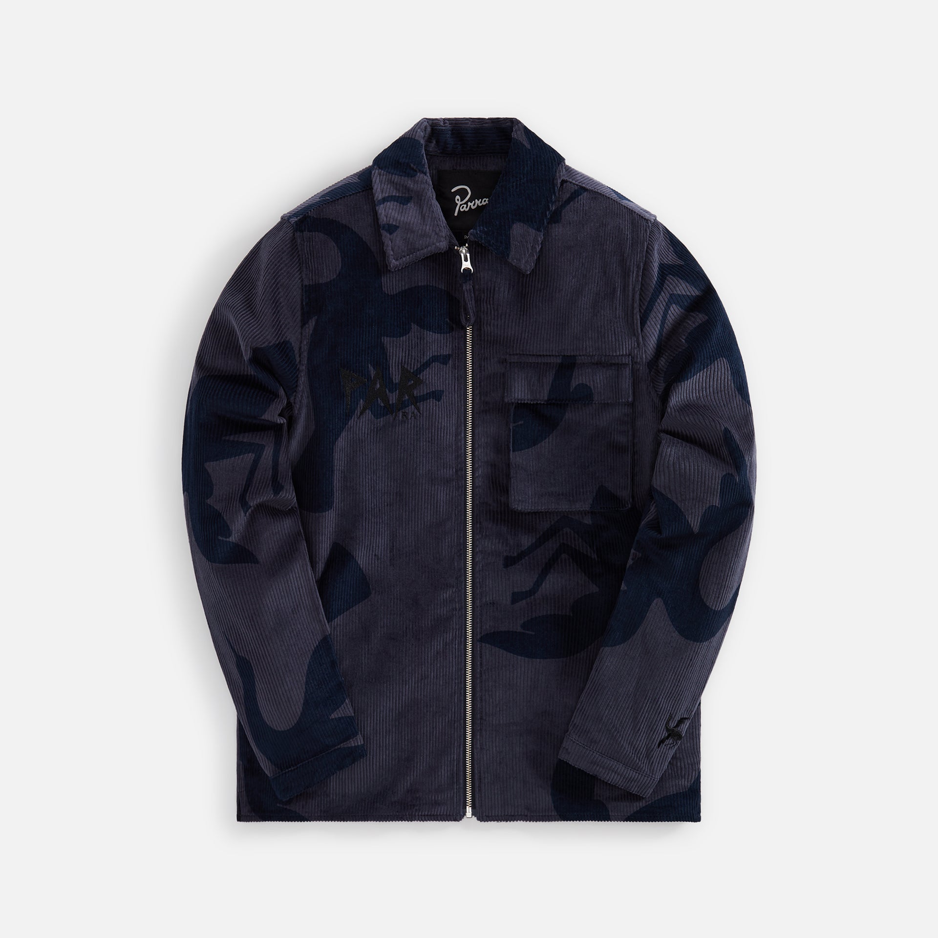 by Parra Clipped Wings Shirt Jacket - Greyish Blue
