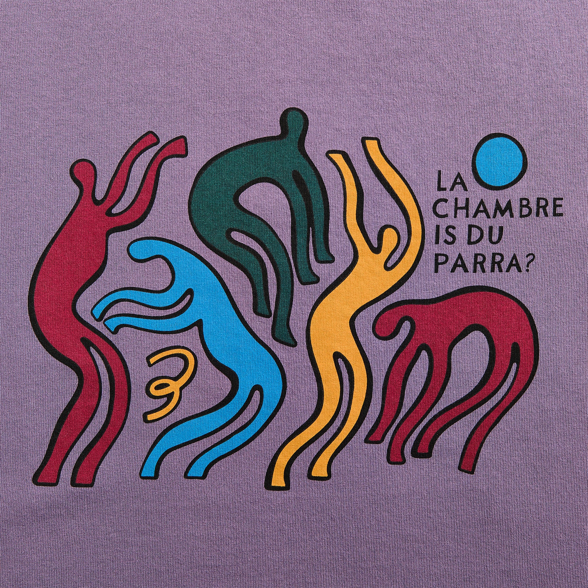 by Parra La Chambre Nuit Tee - Purple