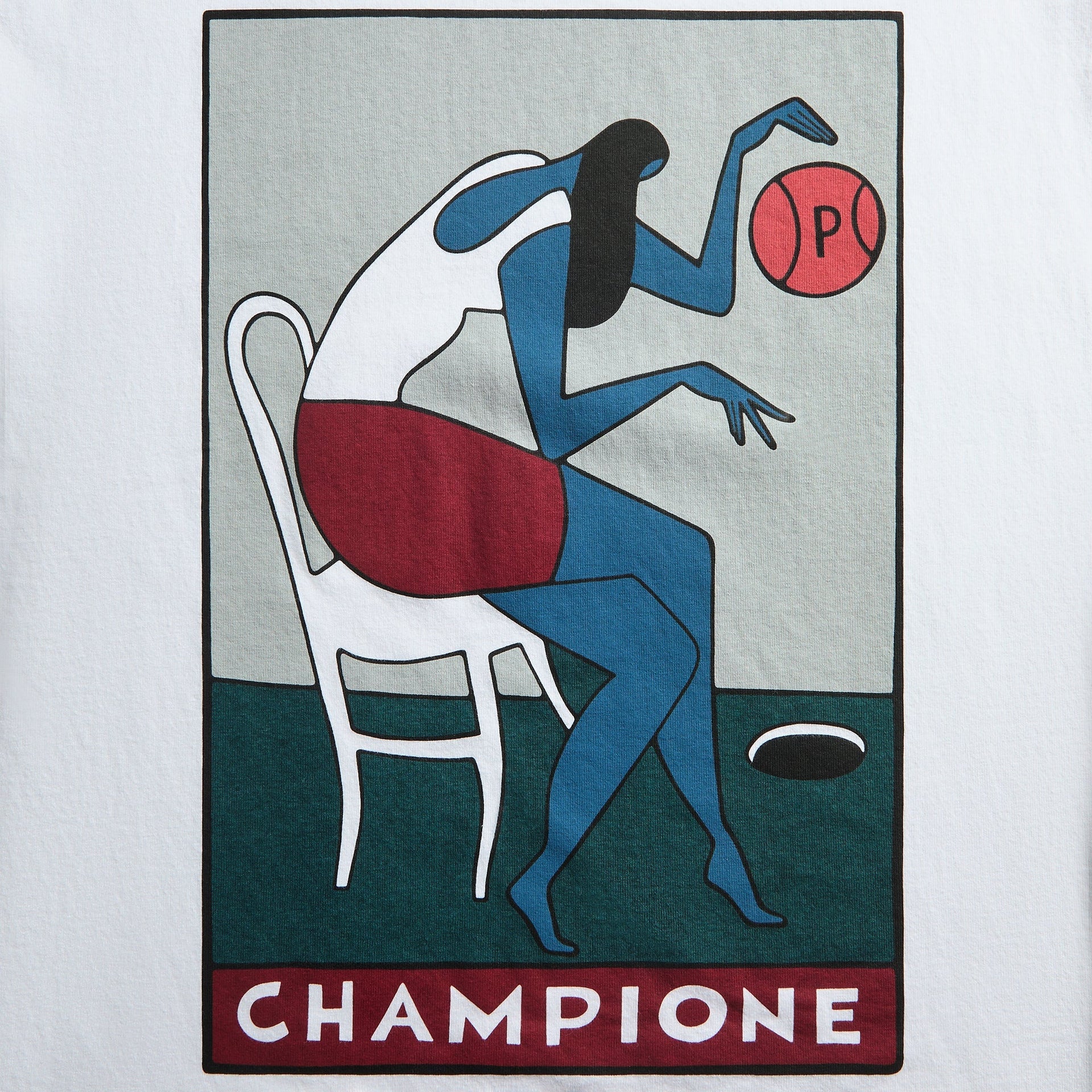 by Parra Champione Tee - White