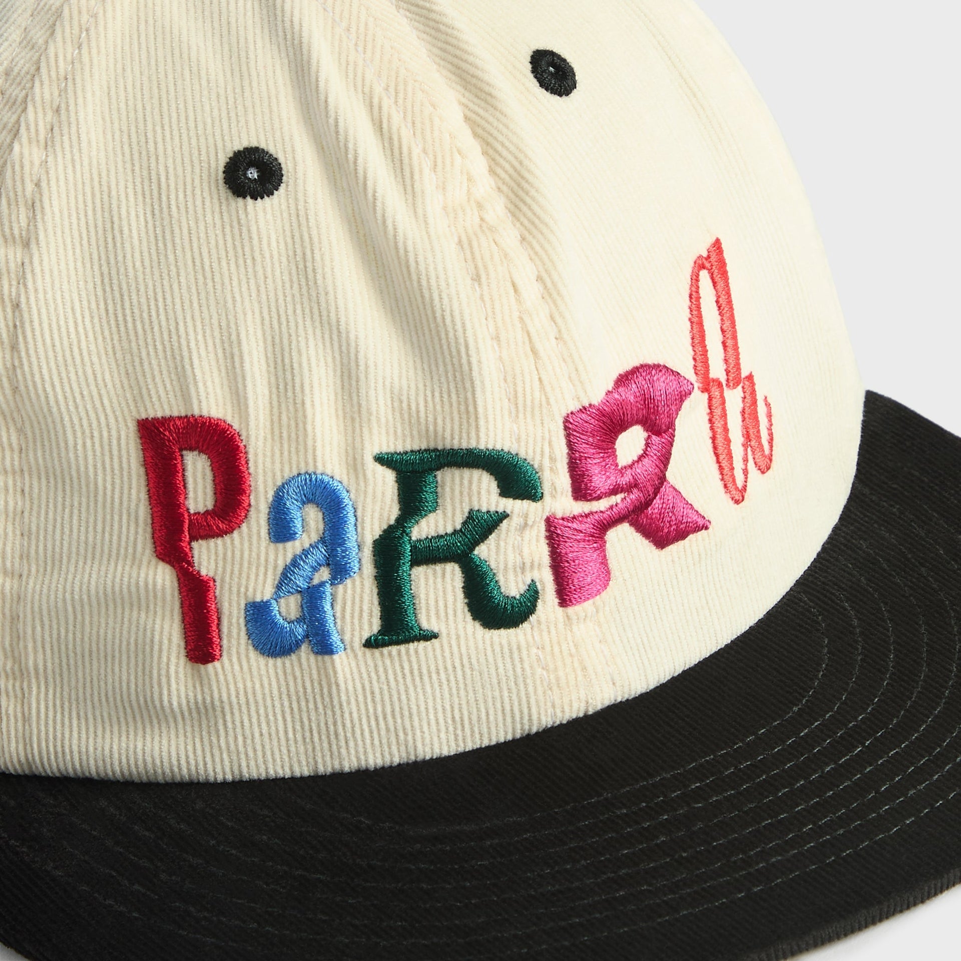 by Parra Error Logo 6 Panel Cap - Off White