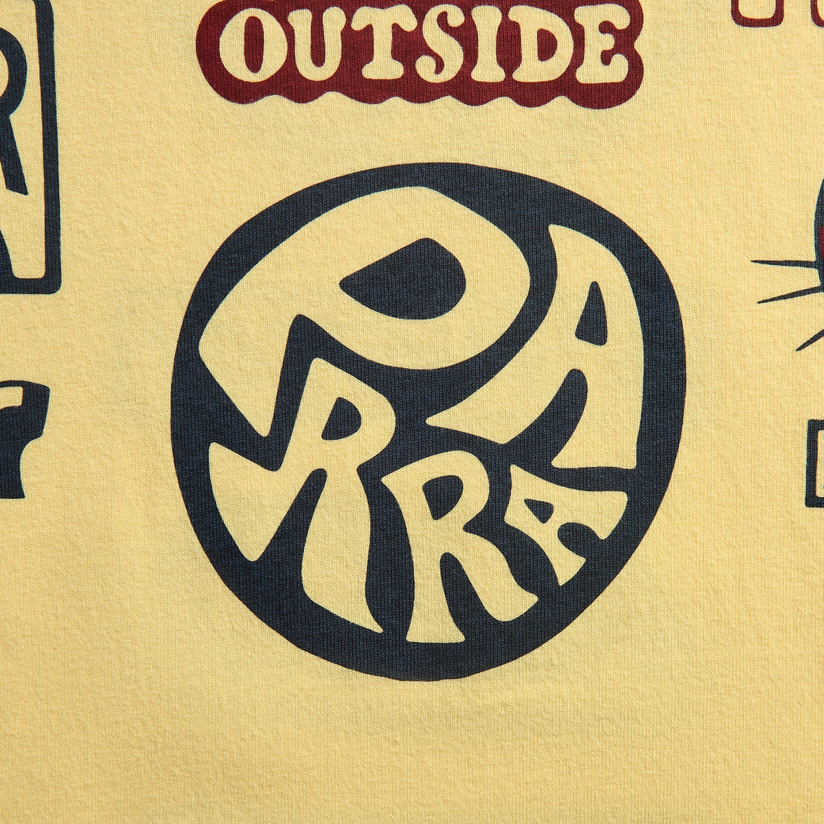 by Parra Never Sinister Long Sleeve Tee - Yellow