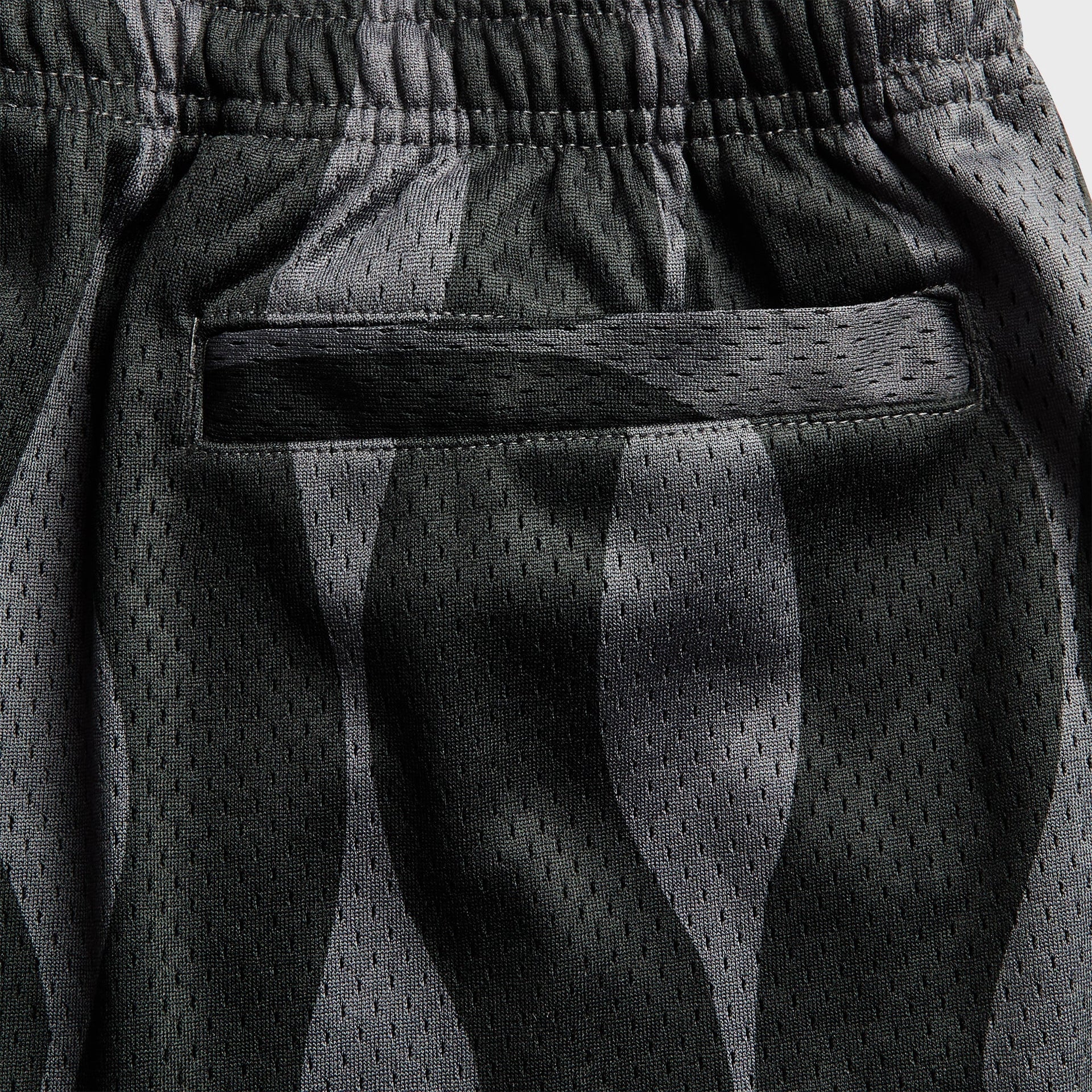 by Parra Waved Mesh Short - Black